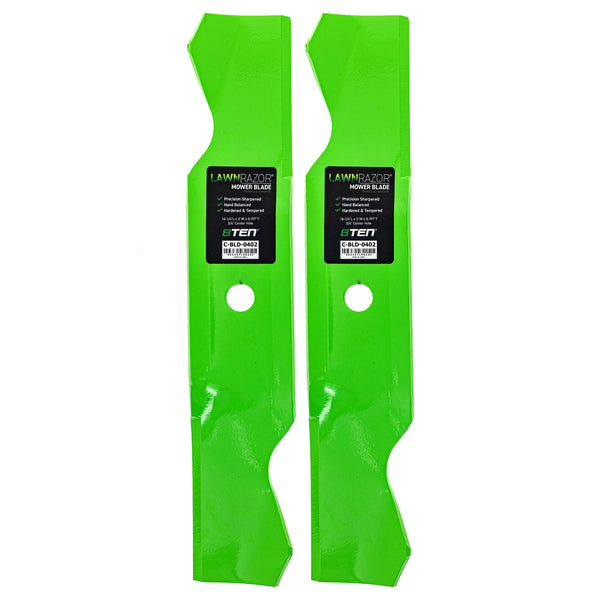 LawnRAZOR Notched Low Lift Blade For MTD Cub Cadet | 8TEN