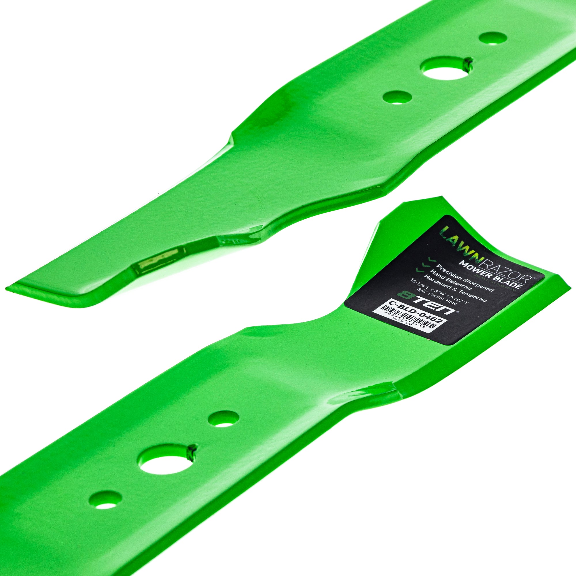 LawnRAZOR Notched High Lift Blade For MTD Cub Cadet | 8TEN