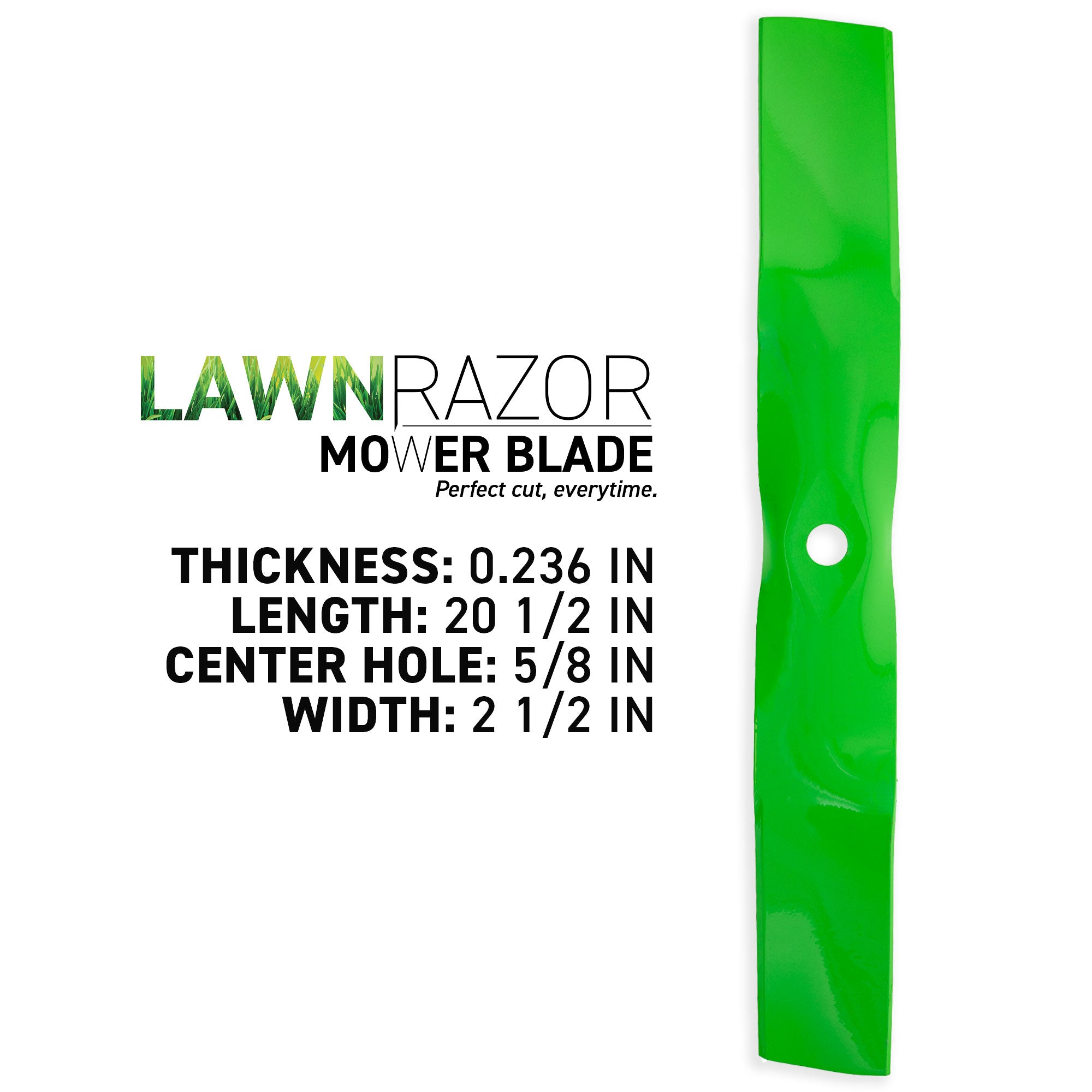 8TEN 810-CBL2748D Low Lift Blade 2-Pack for Deere