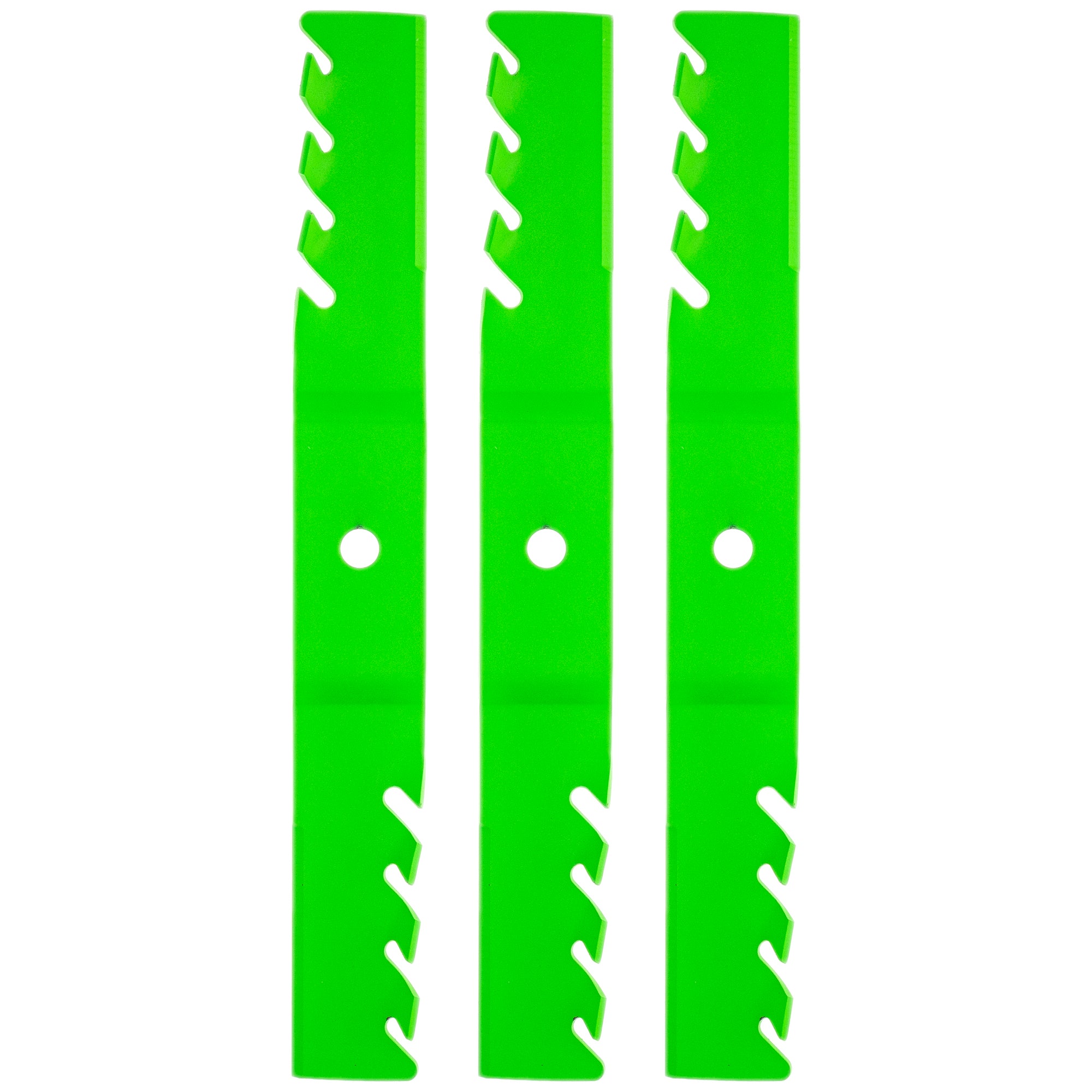 LawnRAZOR Toothed Mulching Blade 3-Pack for ZTX ZT Ikon-XL Ikon-XD 8TEN 810-CBL2825D