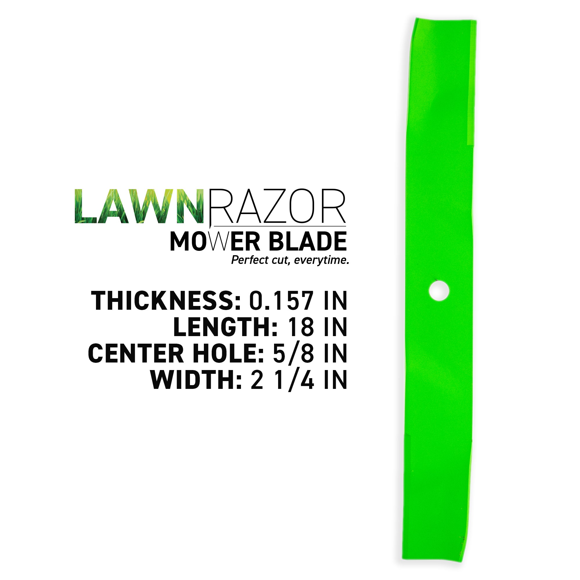 8TEN 810-CBL2826D LawnRAZOR Mulching Blade 3-Pack for ZTX ZT Ikon-XL