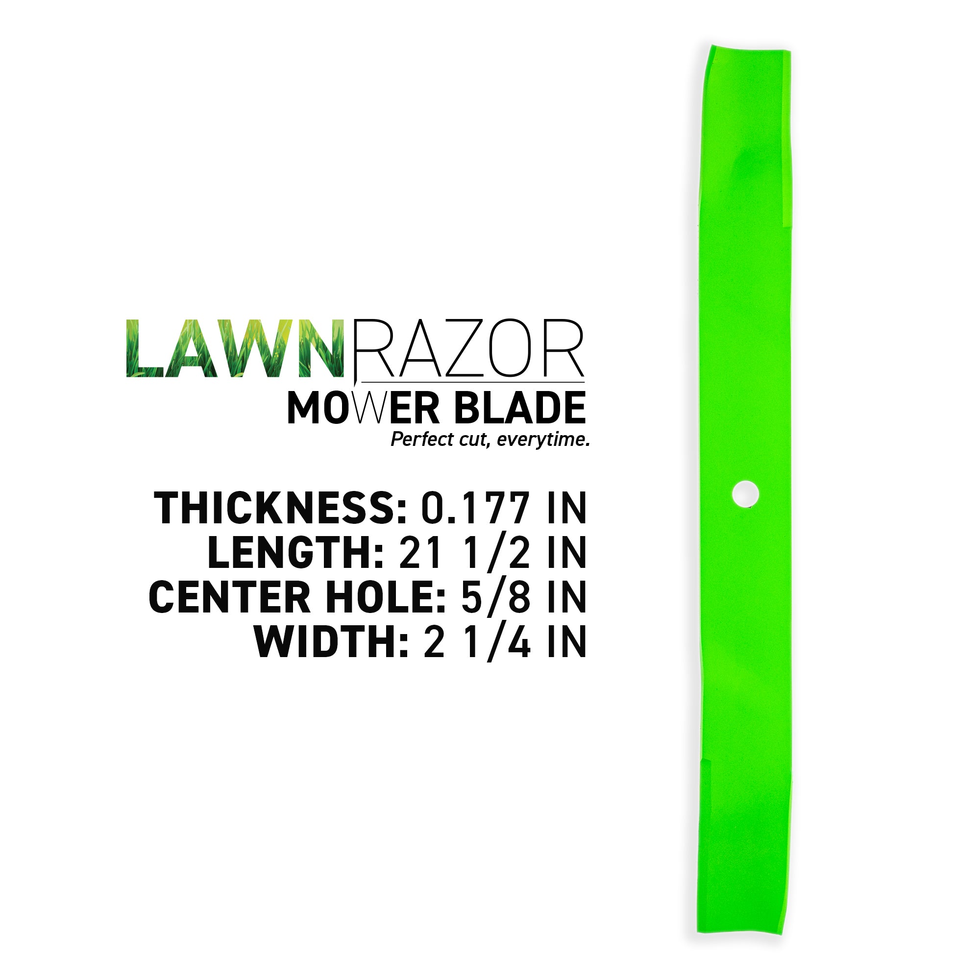 8TEN 810-CBL2821D LawnRAZOR Mulching Blade 2-Pack for TimeCutter