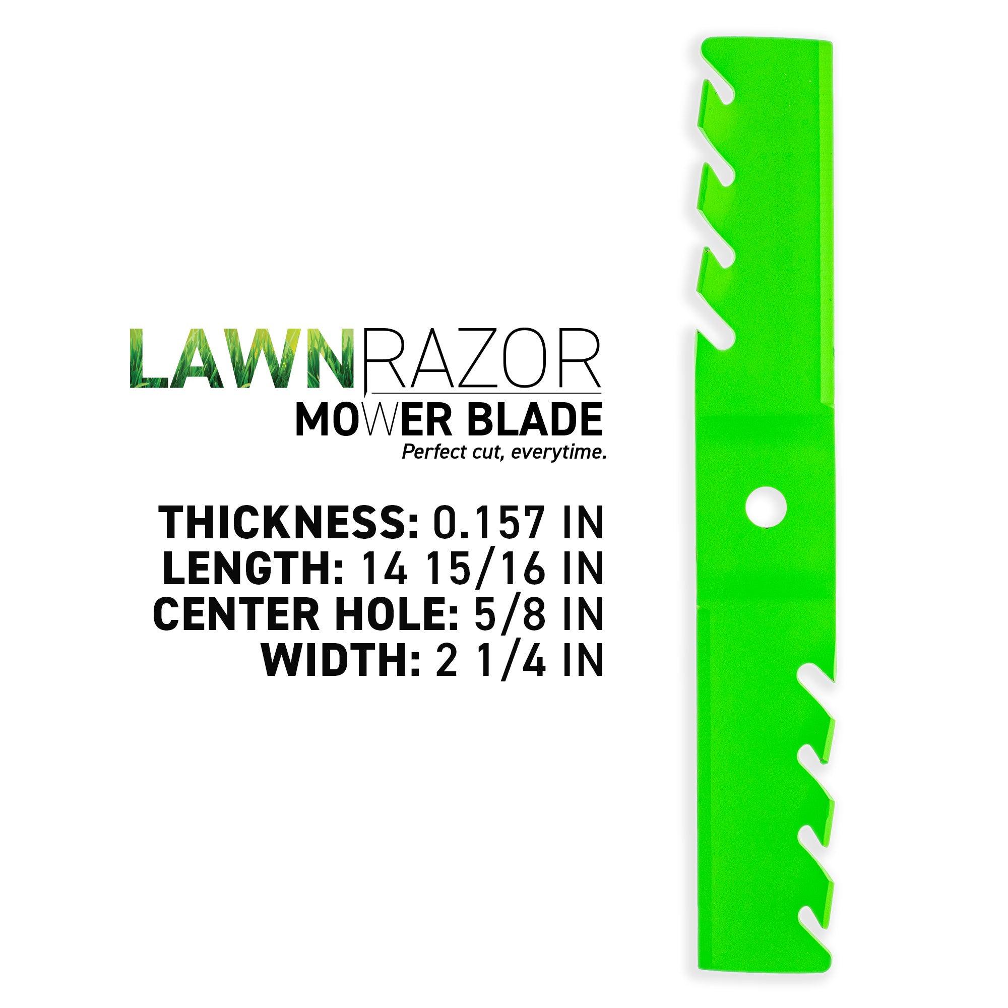 LawnRAZOR Toothed Mulching Blade For Ariens Gravely | 8TEN