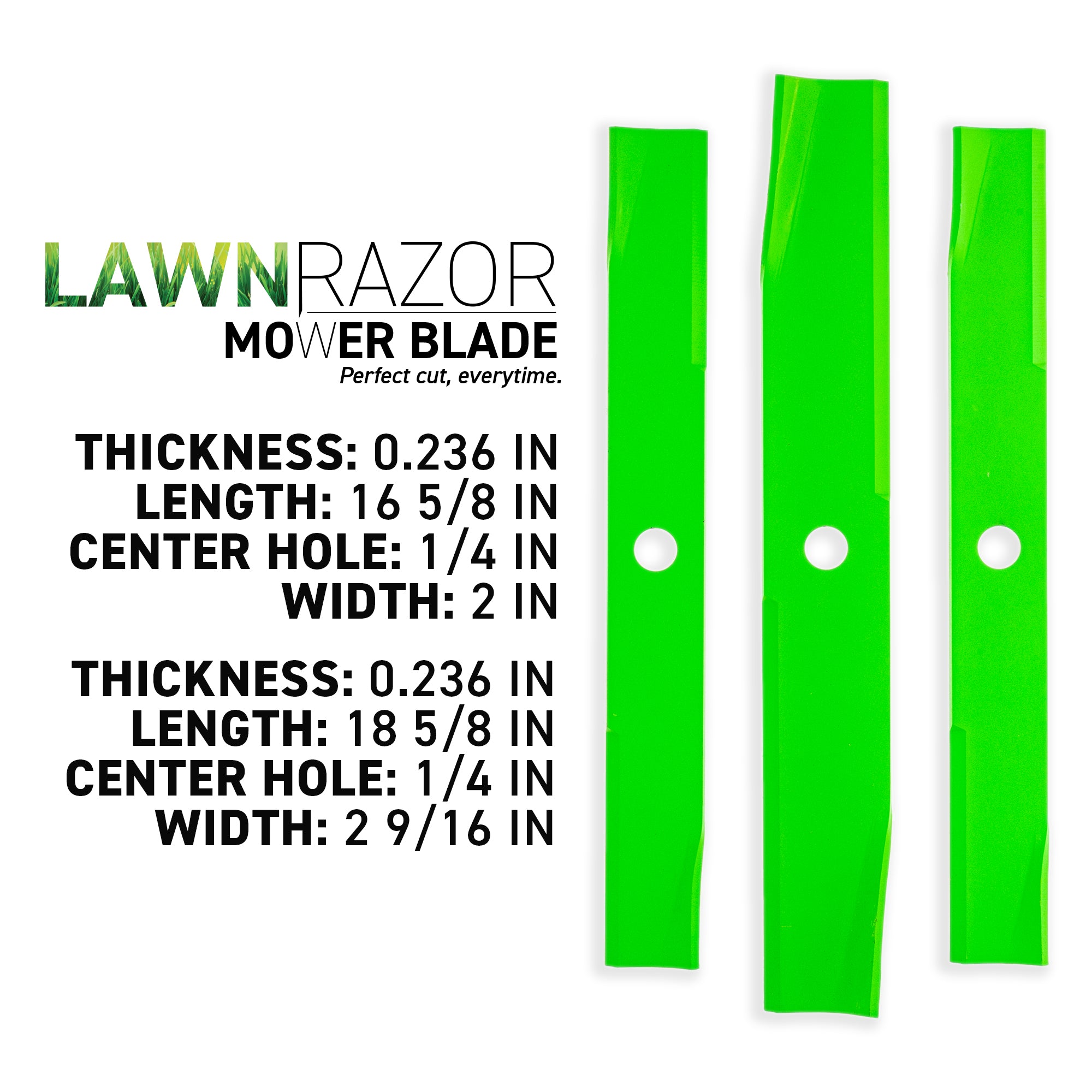 LawnRAZOR Low Lift Blade For 93902000080 | 8TEN