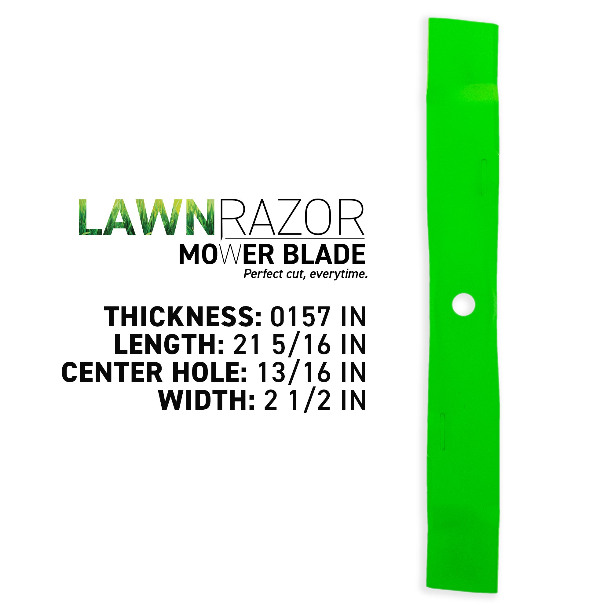 8TEN 810-CBL2889D LawnRAZOR Mulching Blade 2-Pack for Deere