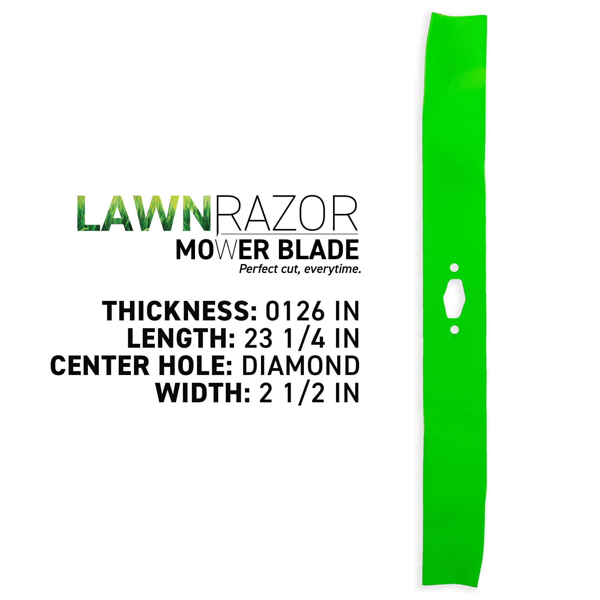 8TEN 810-CBL2881D LawnRAZOR Mulching Blade 2-Pack for Z5450 Z5400