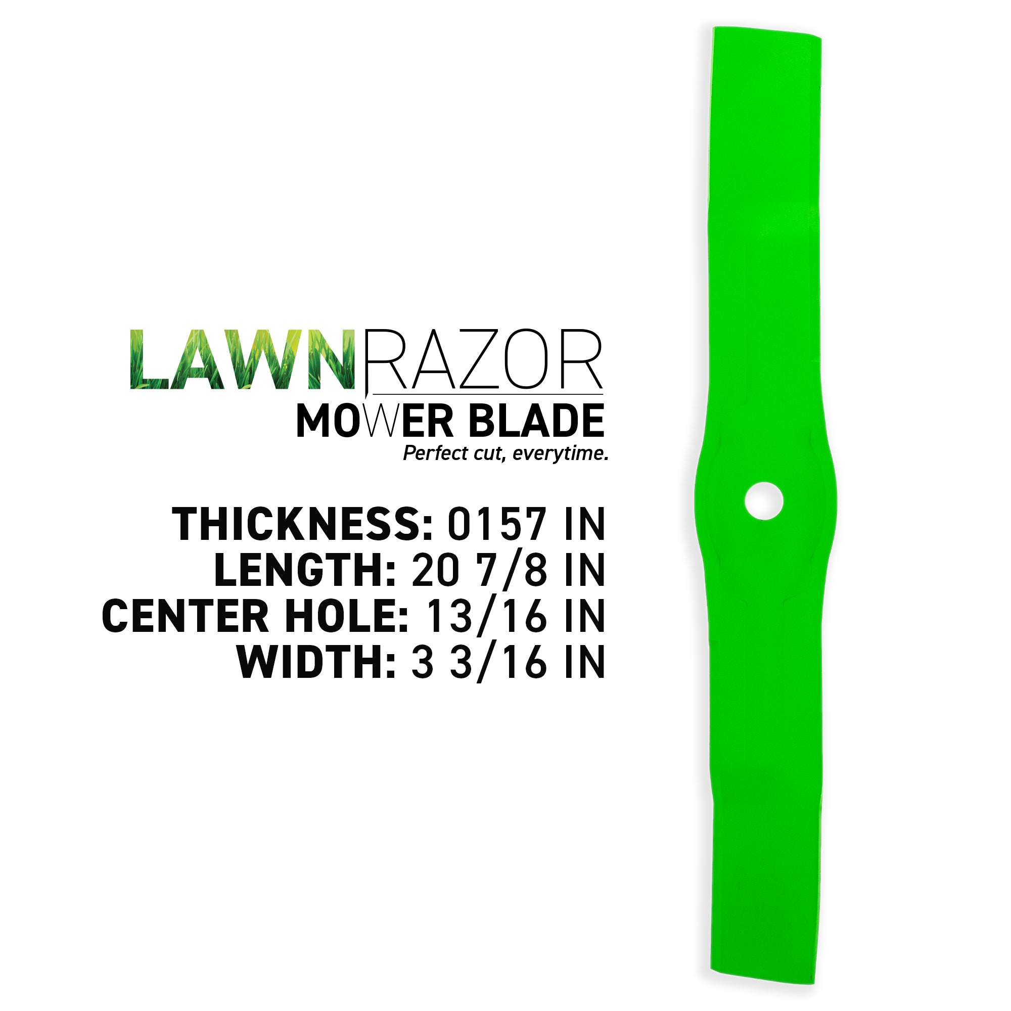 8TEN LawnRAZOR Mulching Blade 3-Pack UC28129 AUC18138