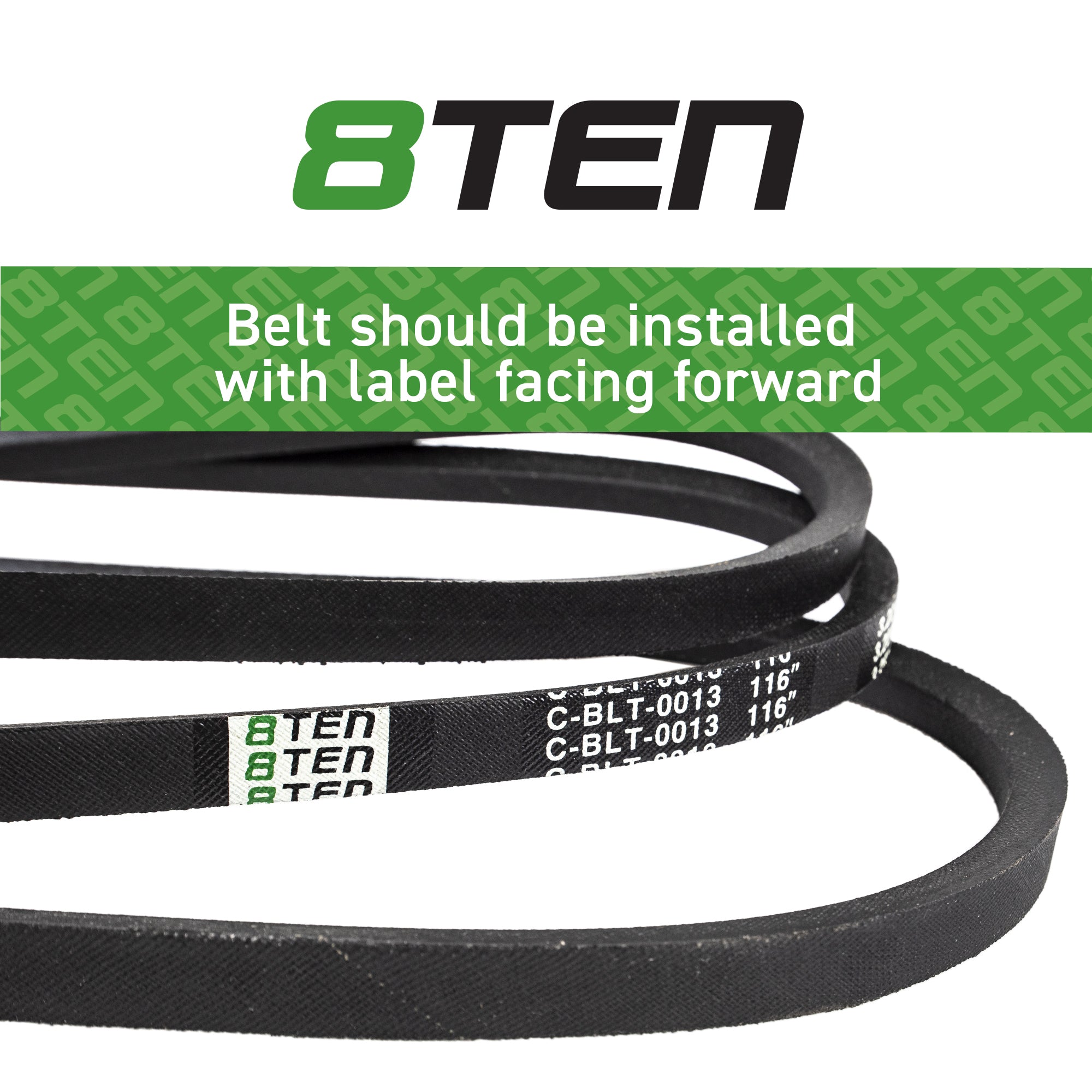 カントリーテ―ブル(のりＰ) Belt For Exmark John Deere 103-4014 | 8TEN
