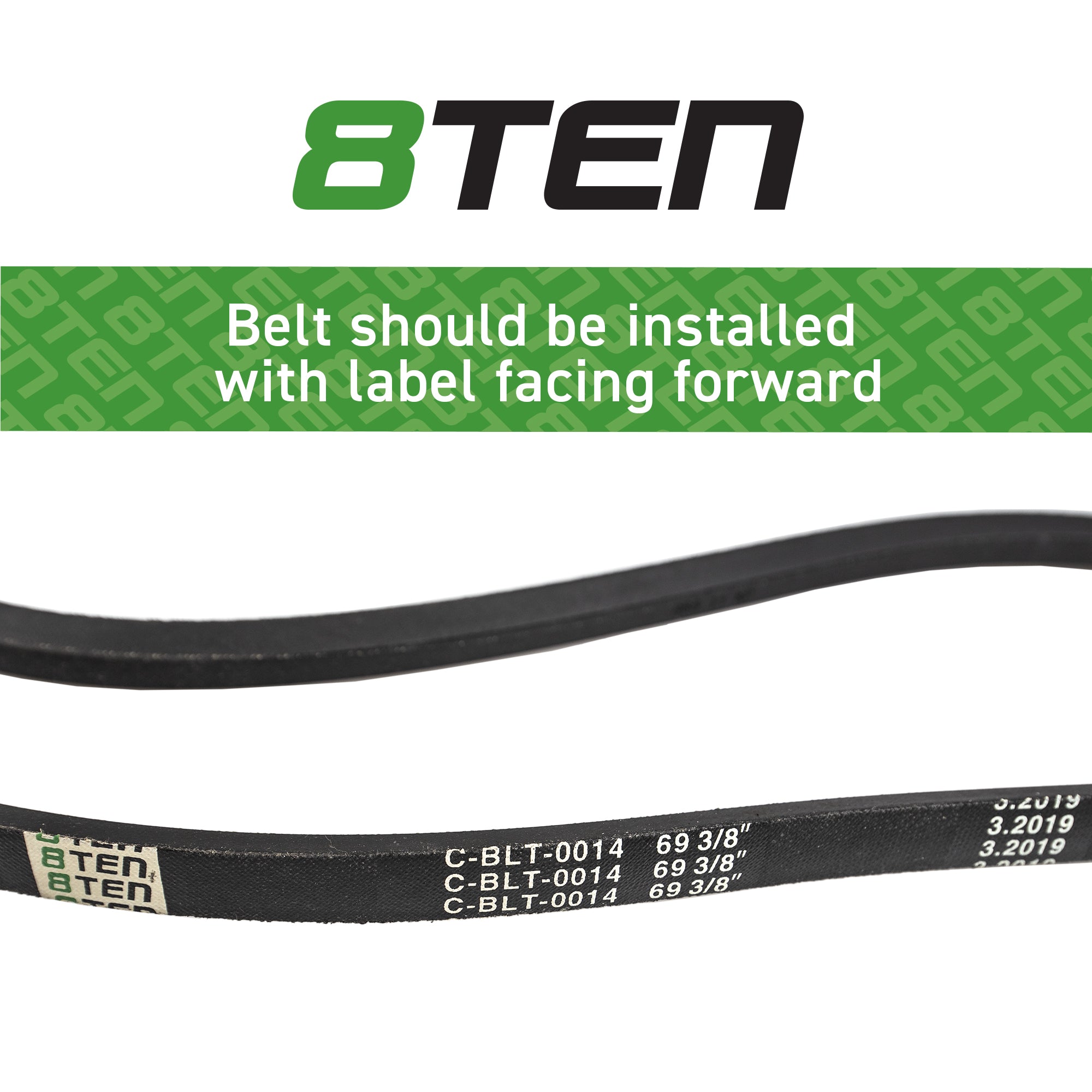 Drive Belt For ACE Huskee 754-0329A | 8TEN