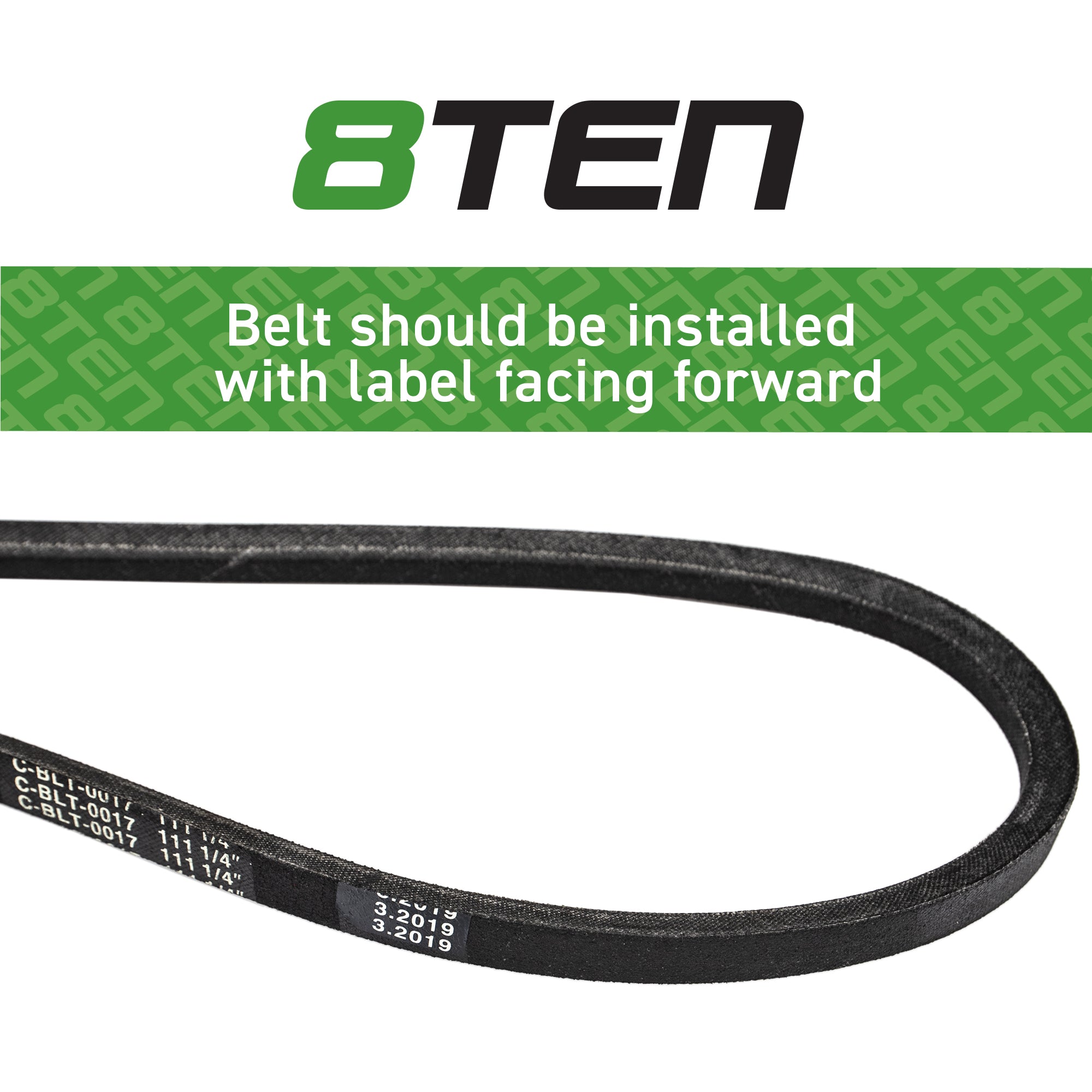 PTO Drive Belt For MTD Cub Cadet 954-04041 | 8TEN
