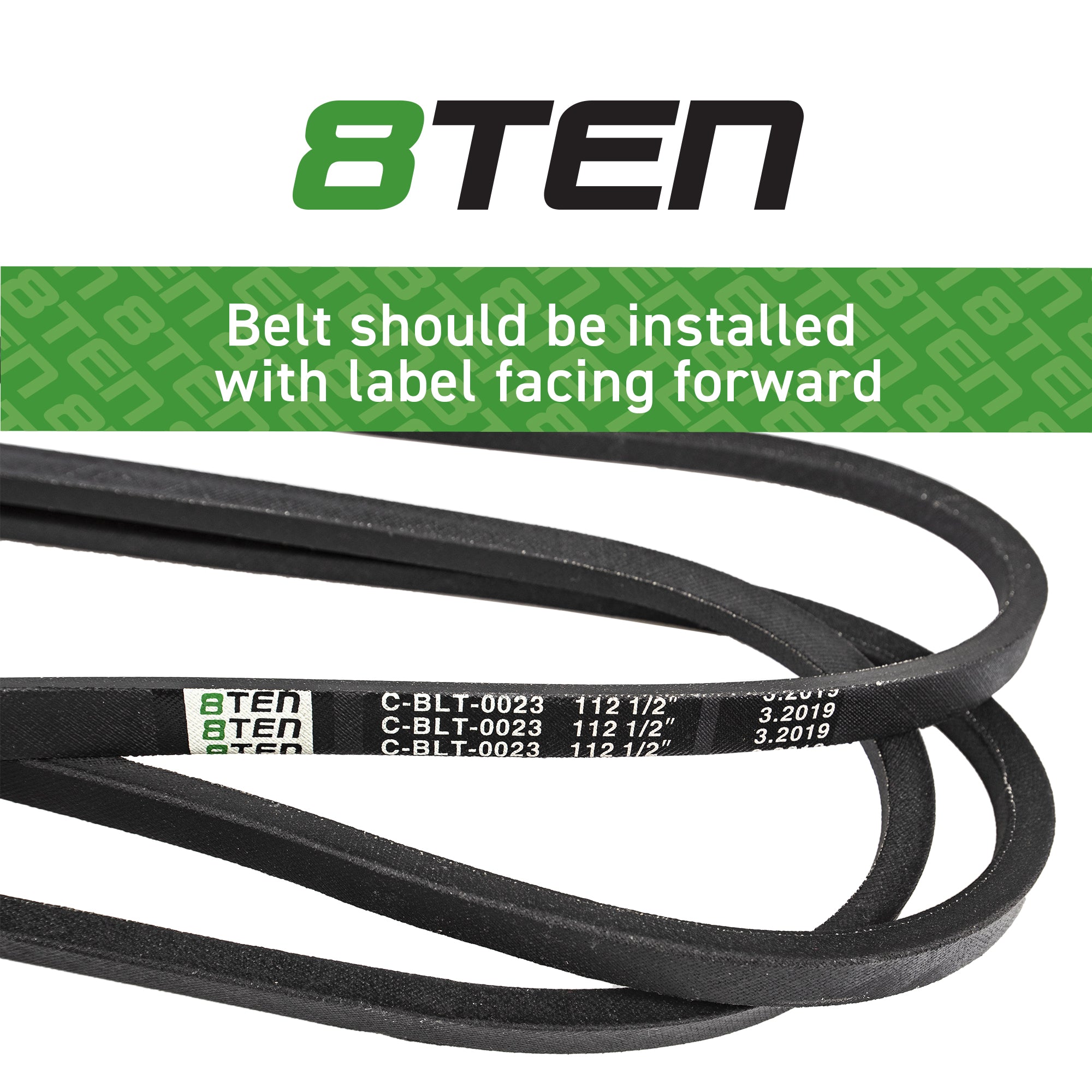 PTO Clutch Belt For MTD Cub Cadet 754-3055 | 8TEN