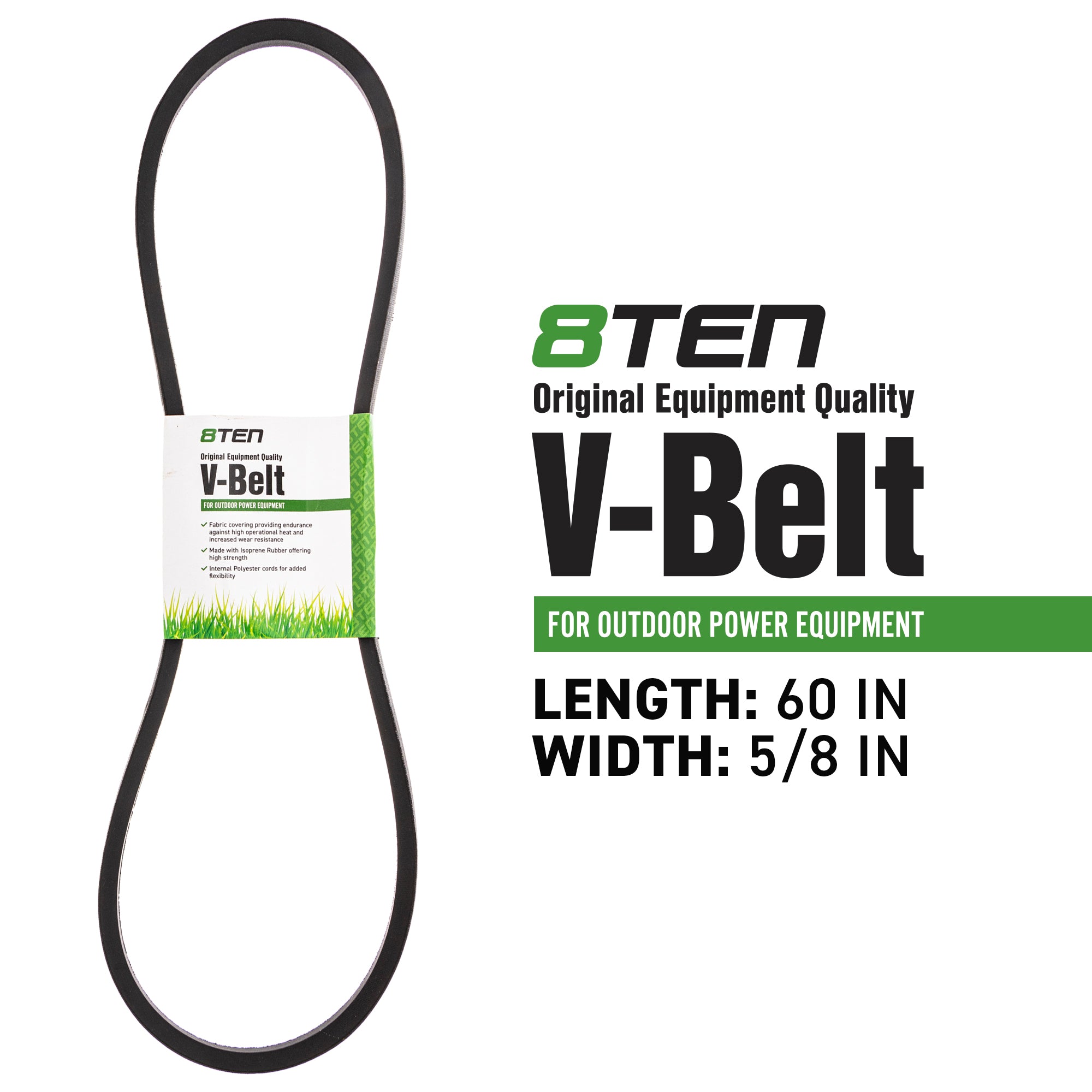 8TEN 810-CBL2240T PTO Clutch Belt for Stens Oregon MTD Cub Cadet