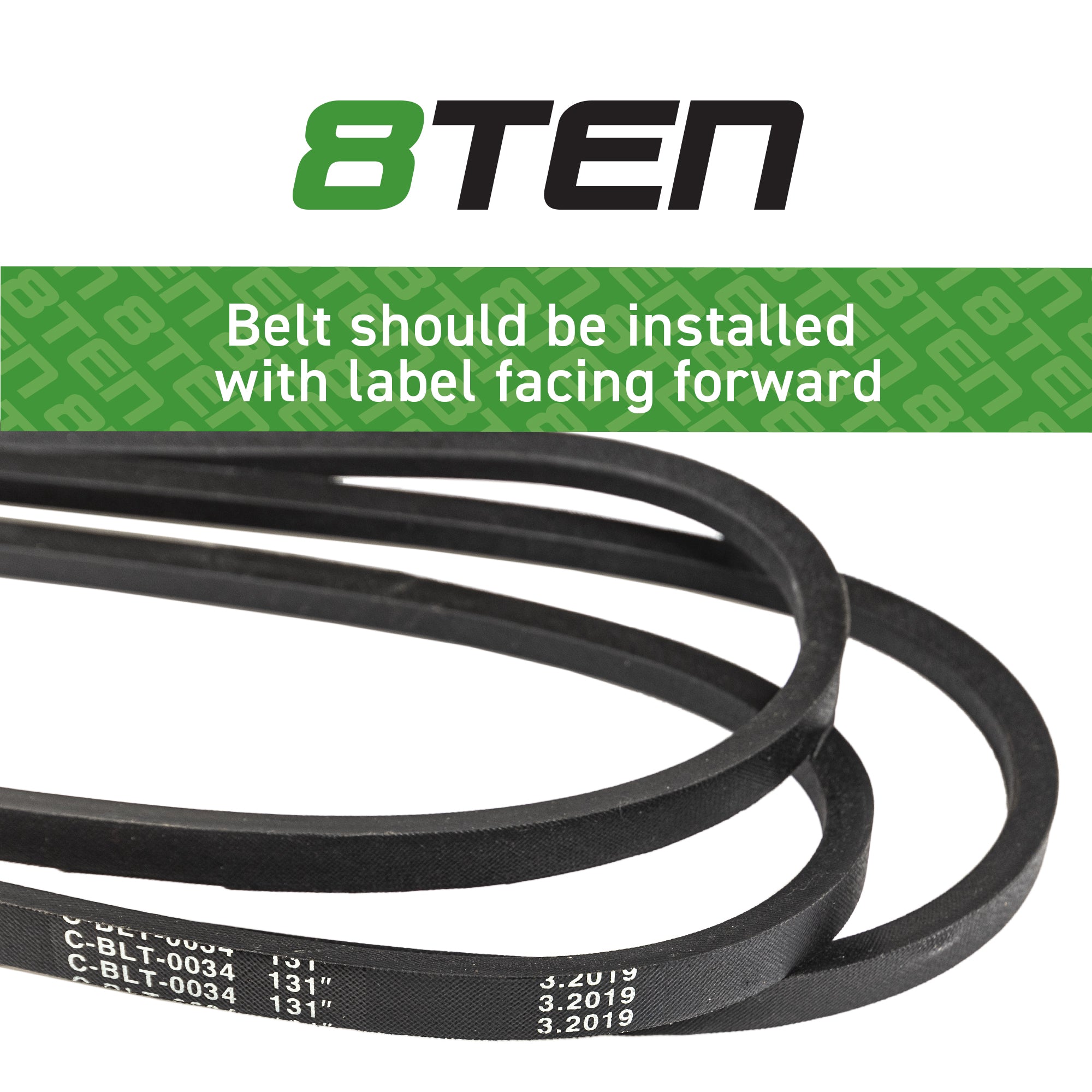 Deck Belt For Huskee Yard-Man 954-04048 | 8TEN