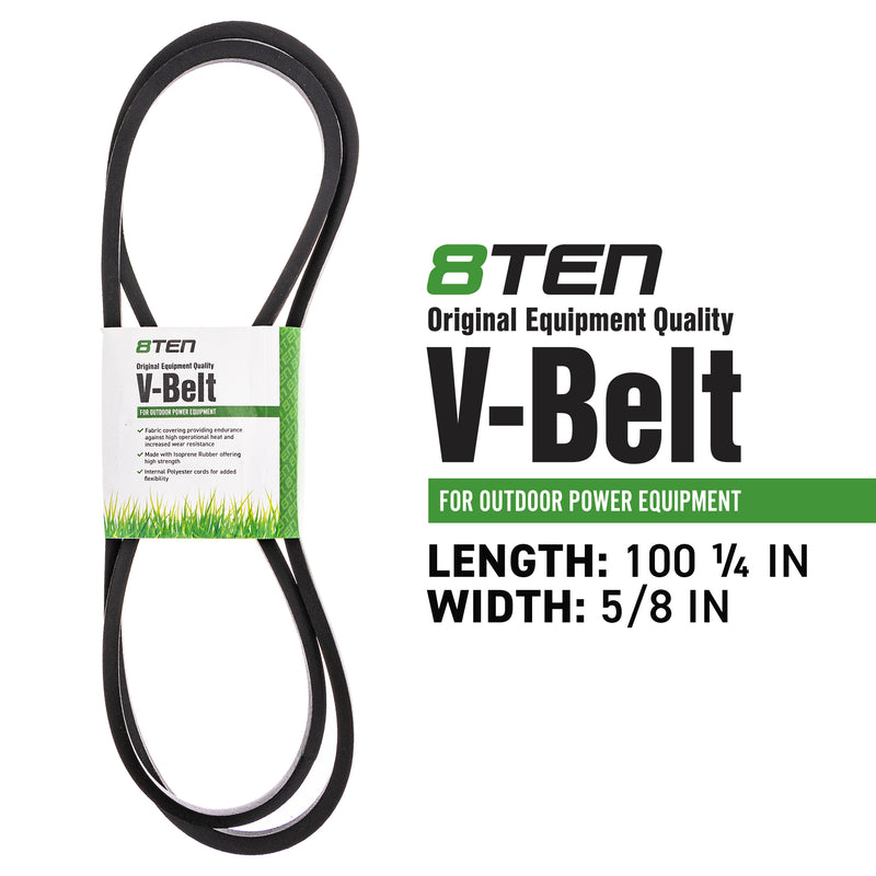 8TEN 810-CBL2267T PTO Clutch Belt for Stens Oregon MTD Cub Cadet