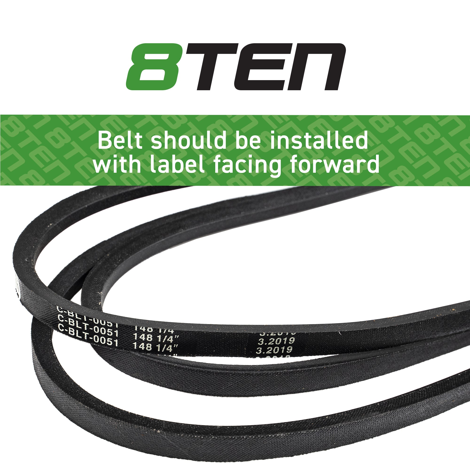 Deck Belt For MTD Cub Cadet Troy-Bilt 954-04329 | 8TEN