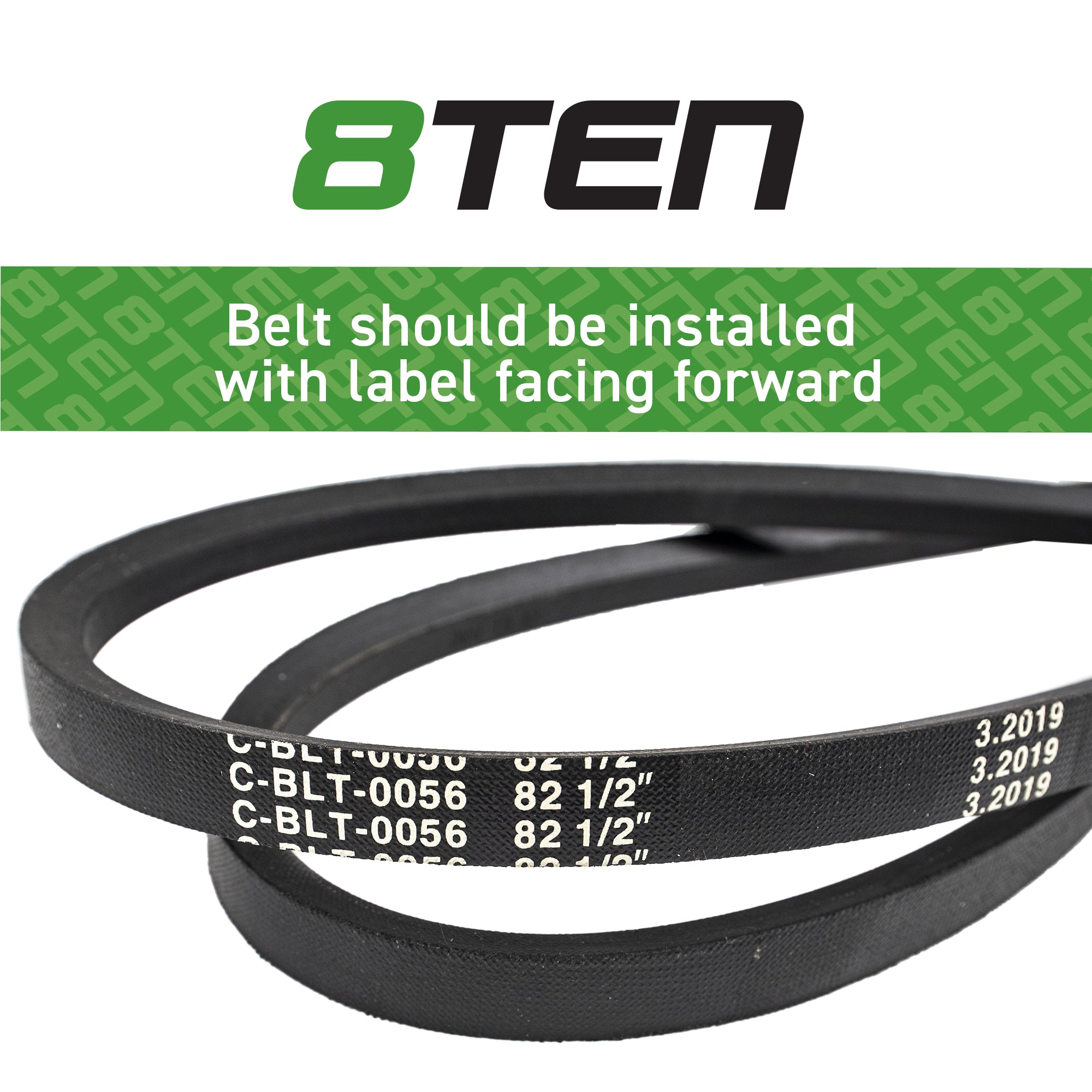 8TEN Deck Belt 48204 1-323200 1-323200-SL