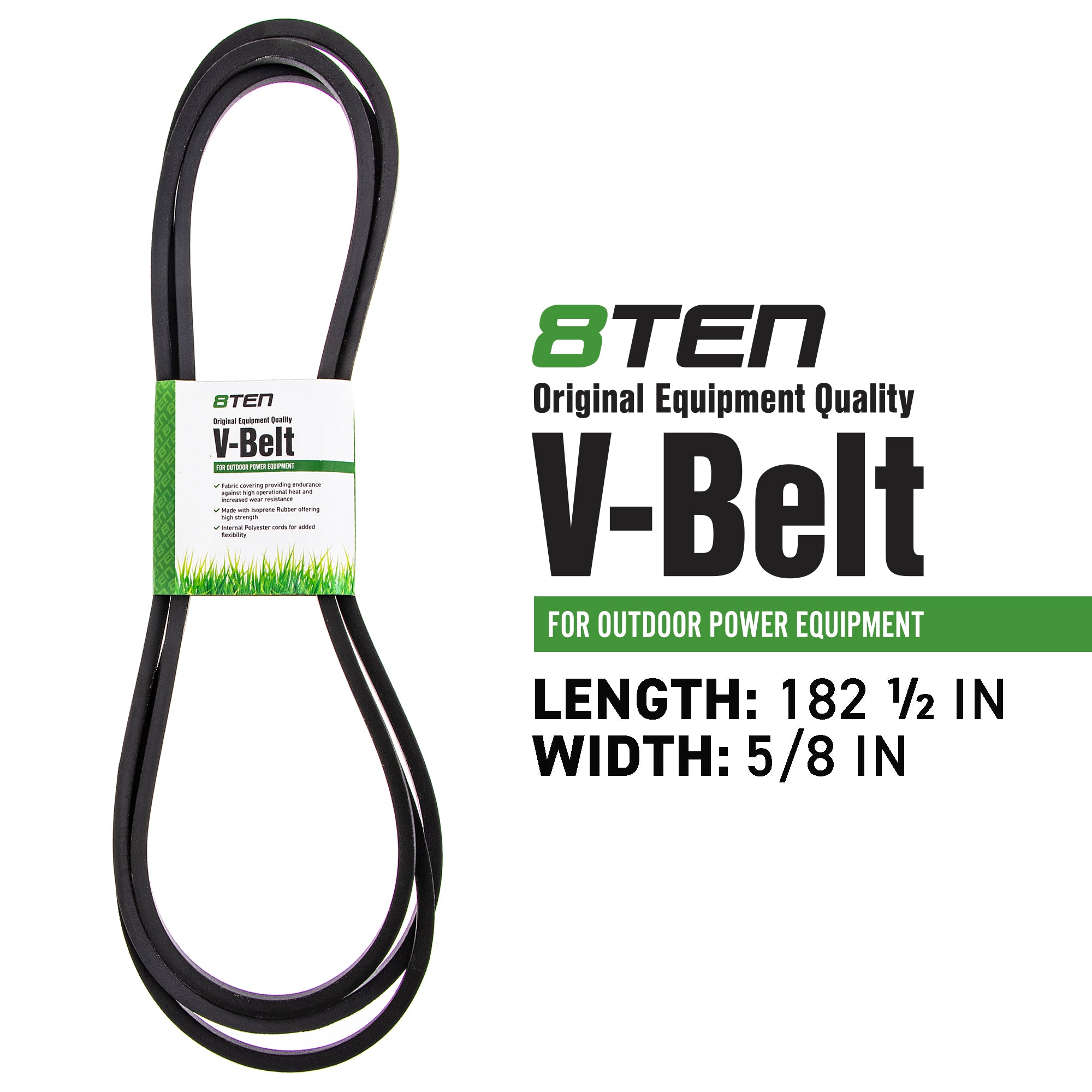 8TEN 810-CBL2293T Deck Belt for Stens Country Clipper 265-355