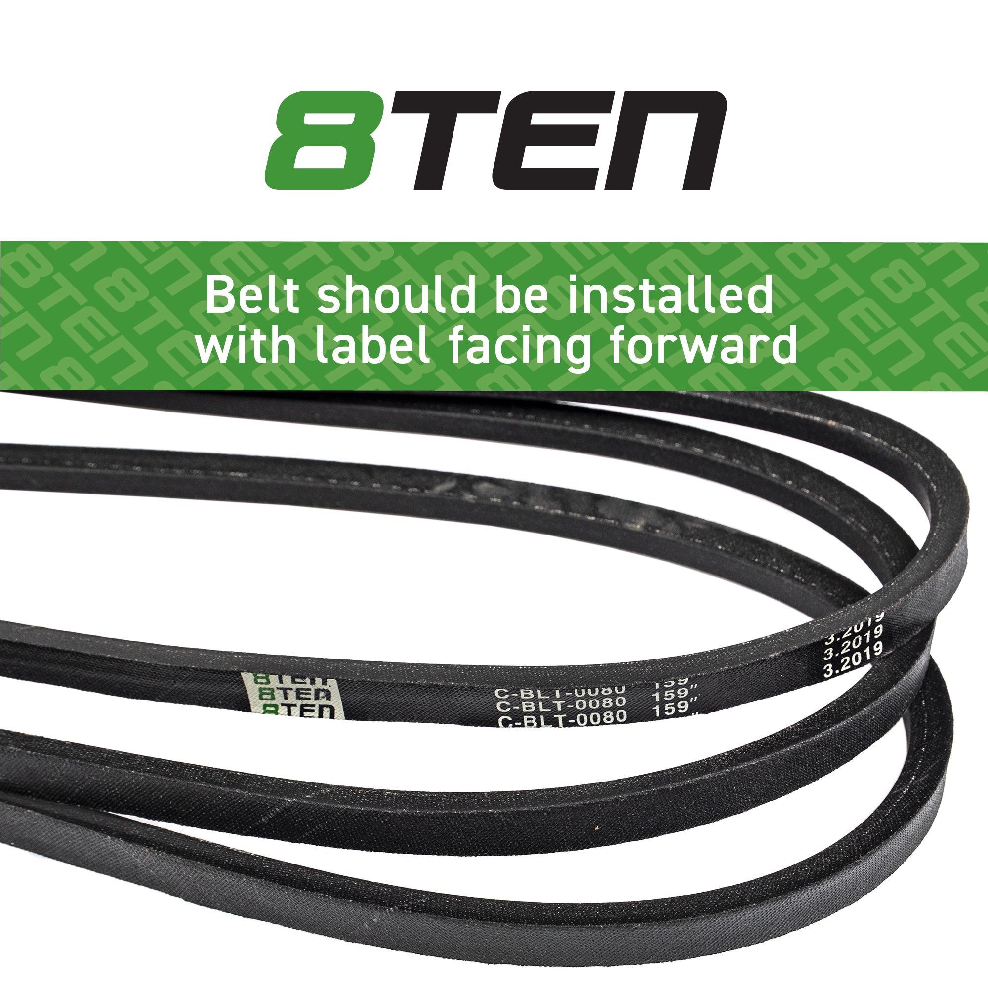 Deck Belt For Husqvarna 510201201 | 8TEN