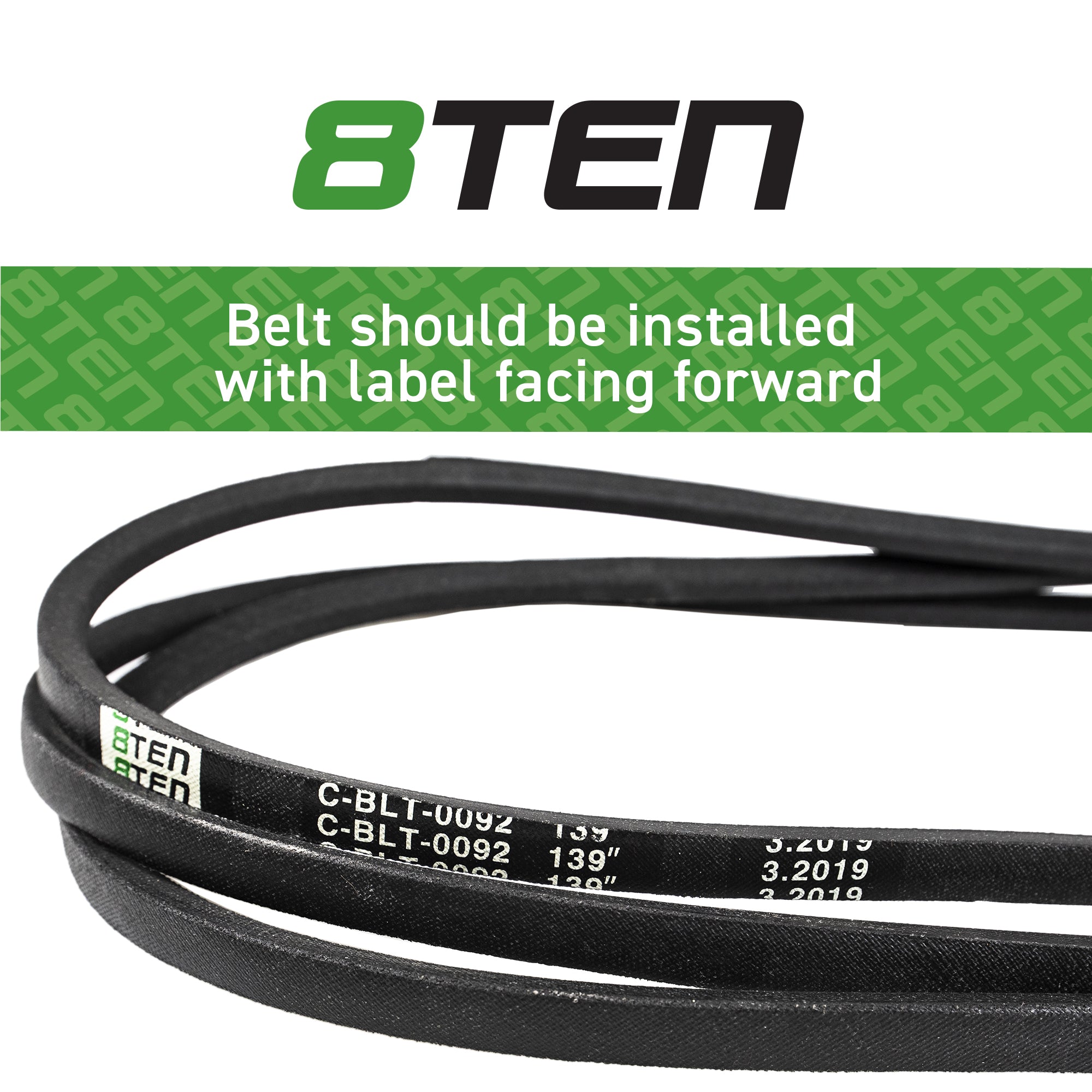 8TEN Engine to Deck Belt GX20305 GY20571