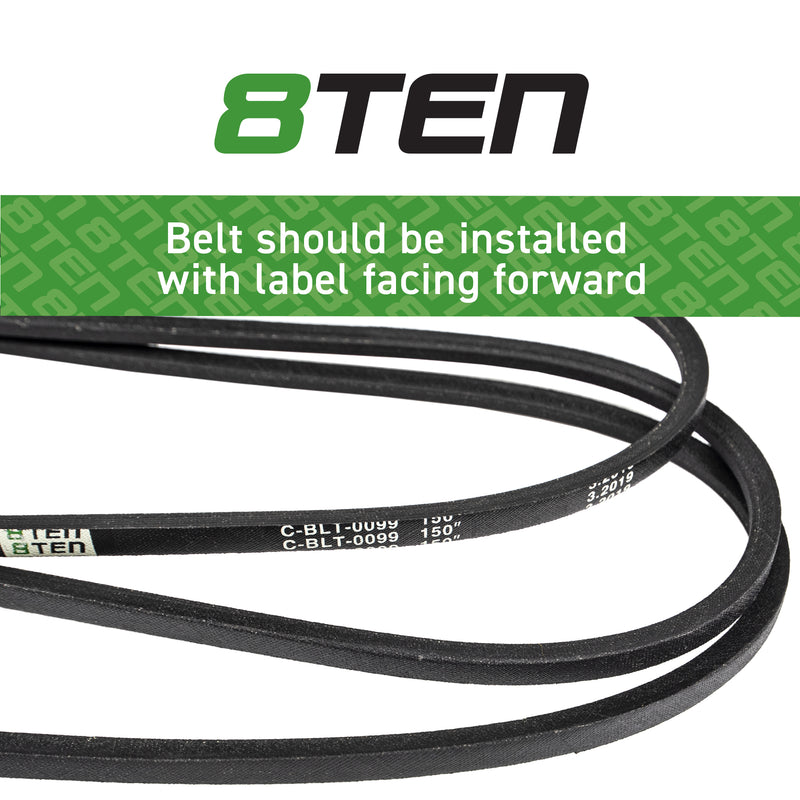 8TEN Deck Belt M158130 M154295 7-078304 265-313
