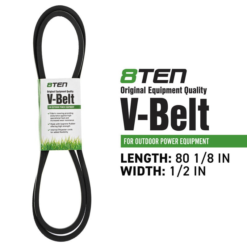 8TEN 810-CBL2322T Deck Belt for zOTHER Yazoo Trail Mate Toro Exmark
