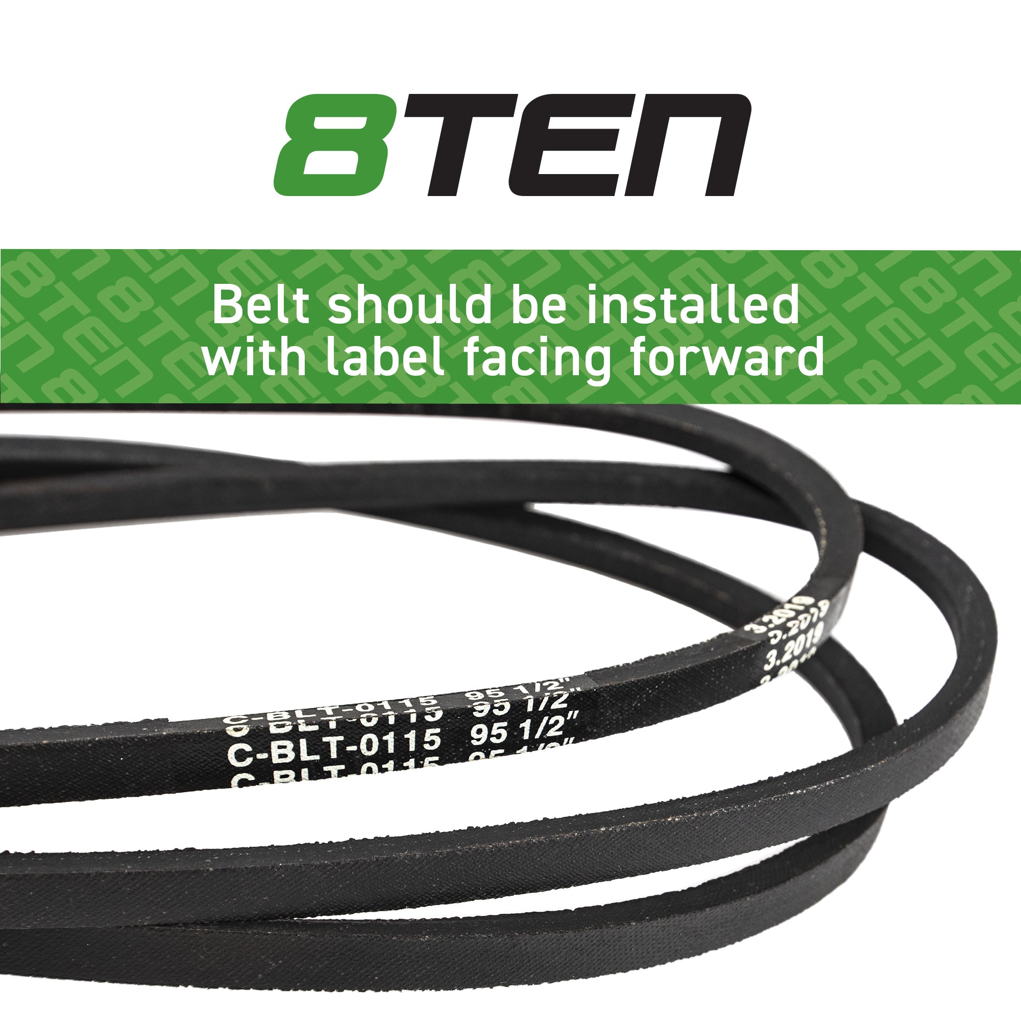 Drive Belt For AYP Weed Eater 130801 8TEN