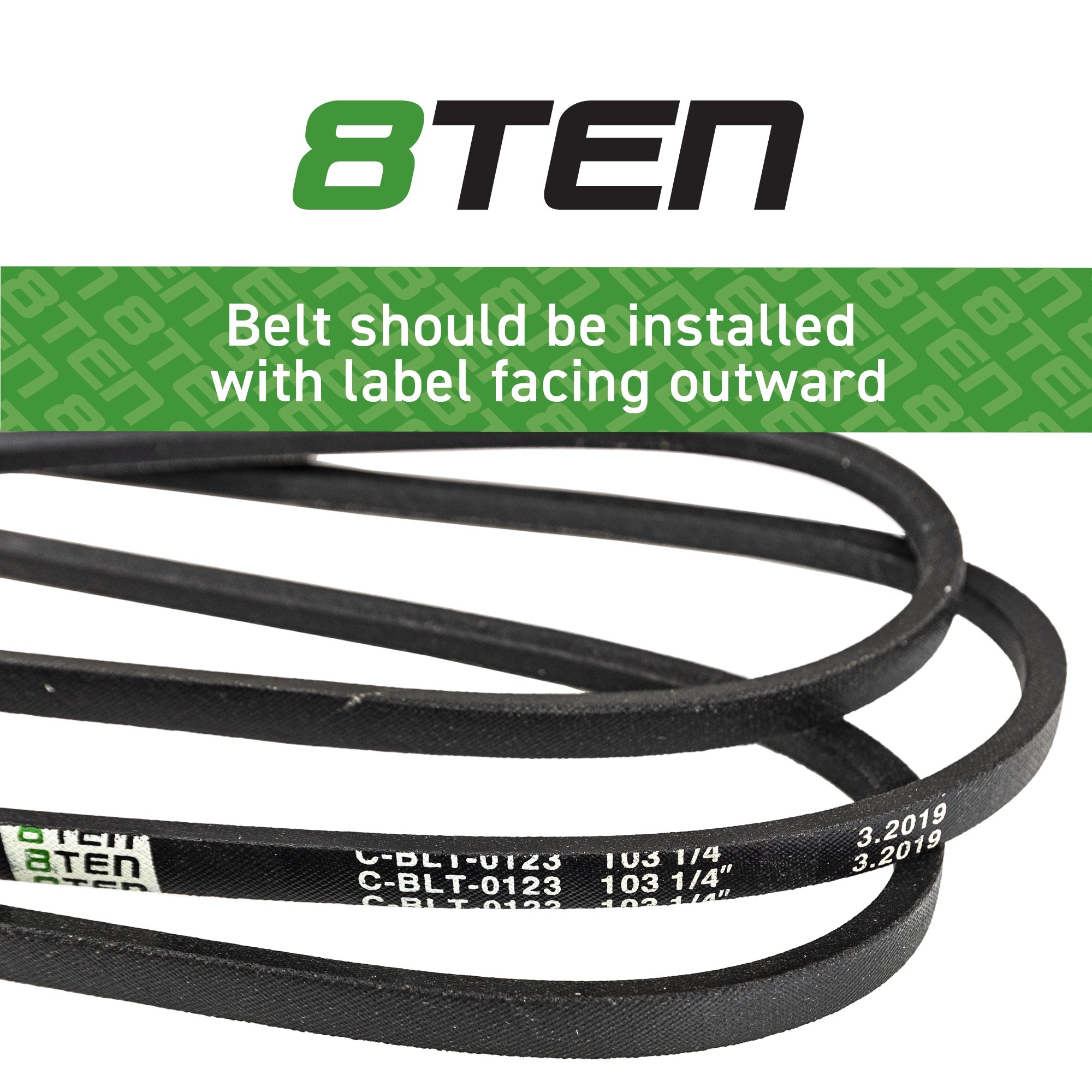 Deck Belt For Troy-Bilt Craftsman MTD Gold 954-04219 754-04219 OCC-754-04219