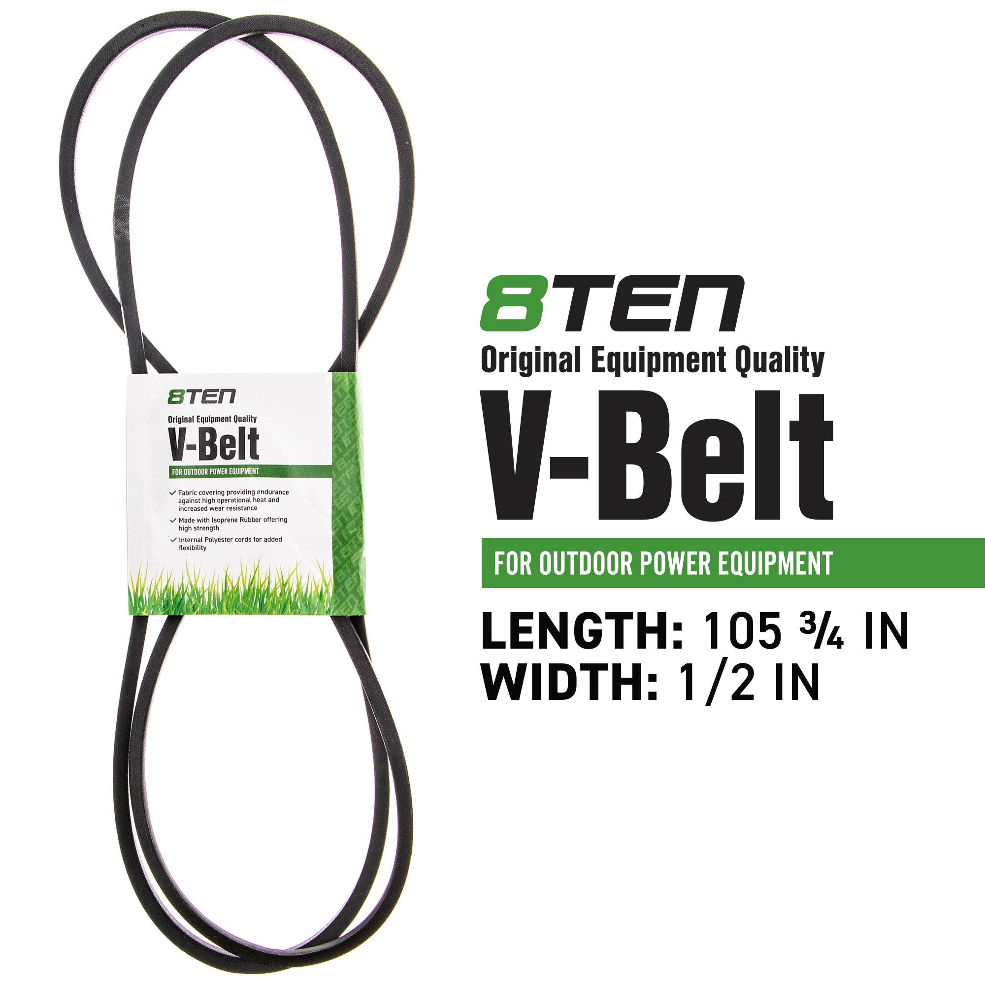 8TEN 810-CBL2362T Deck Belt for Stens Oregon MTD Cub Cadet Troy-Bilt
