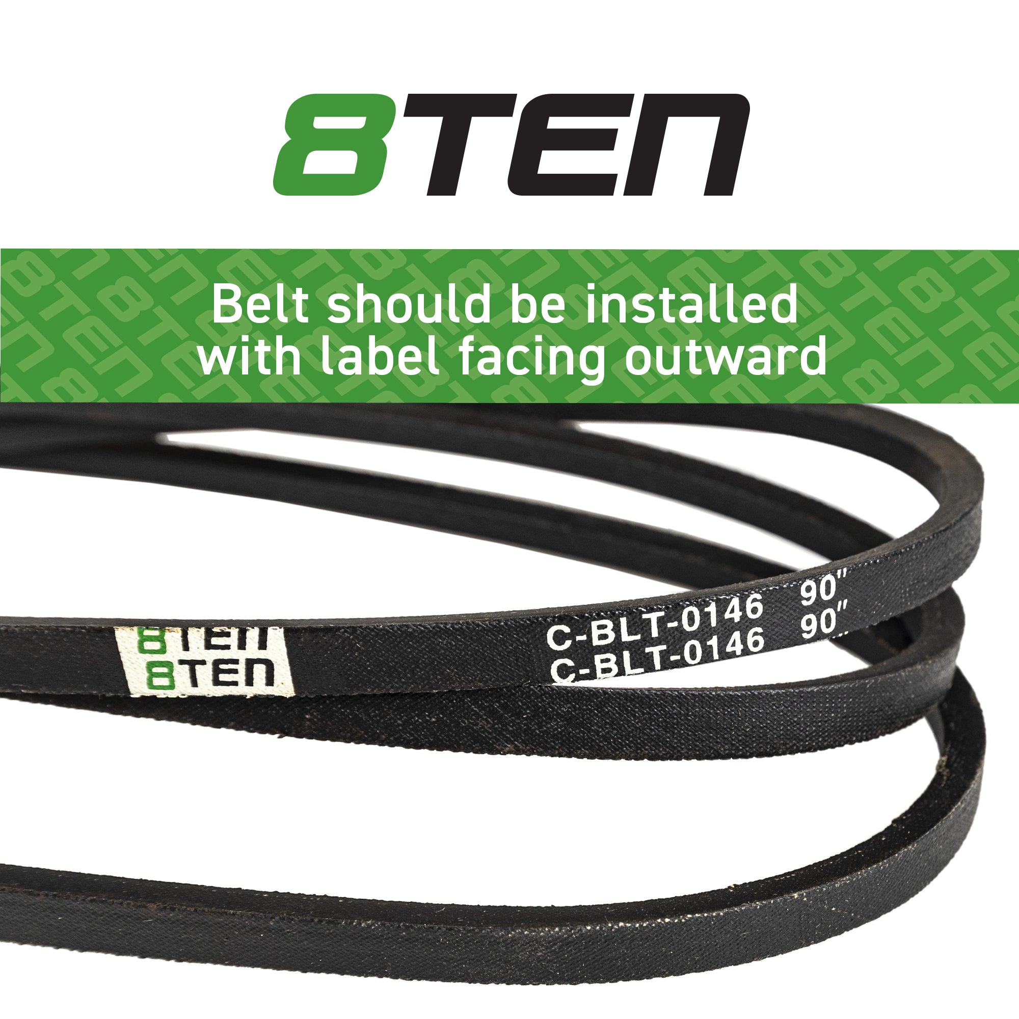 Drive Belt For Columbia Yard-Machines 954-04122 | 8TEN