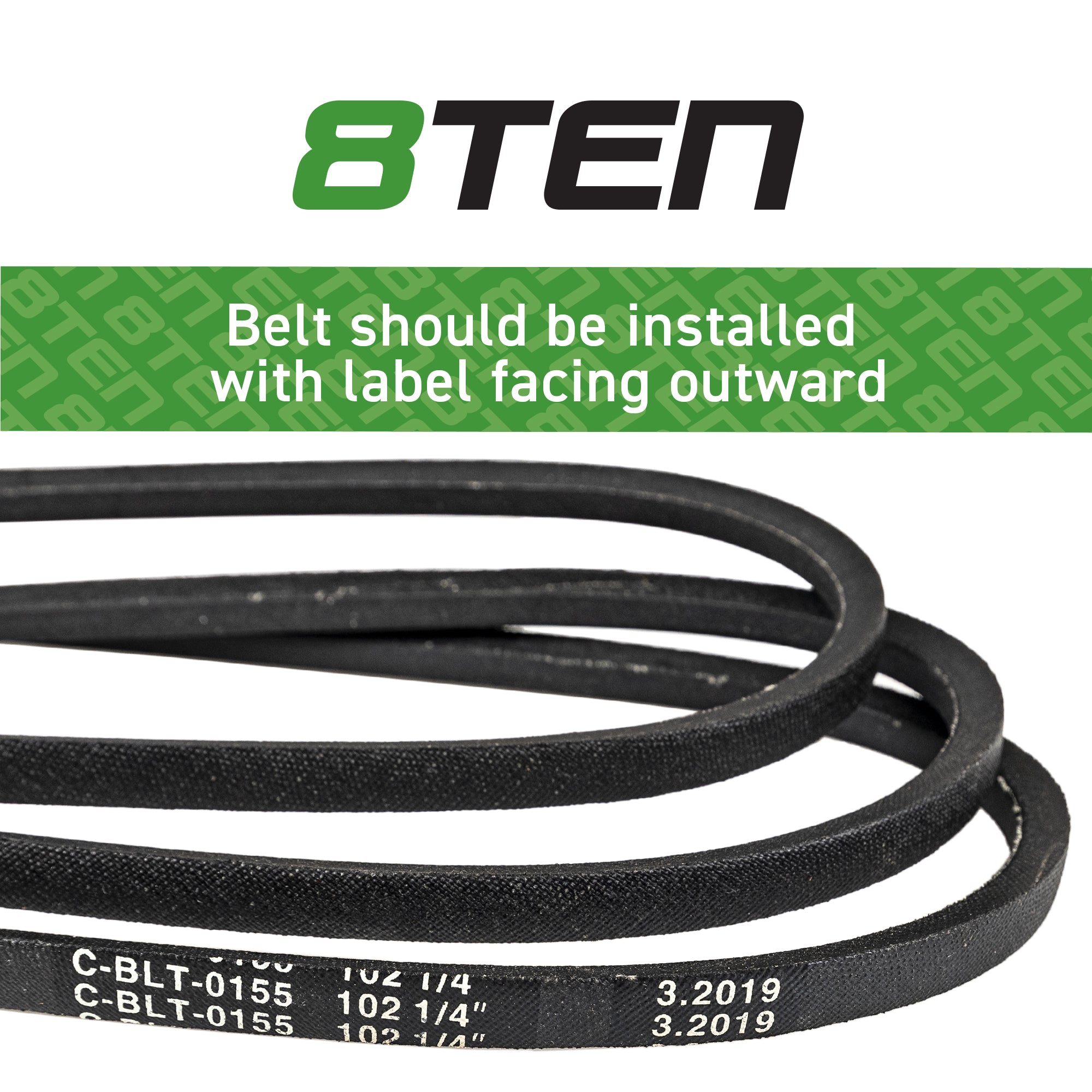 Drive Belt For John Deere Honda M110978 | 8TEN