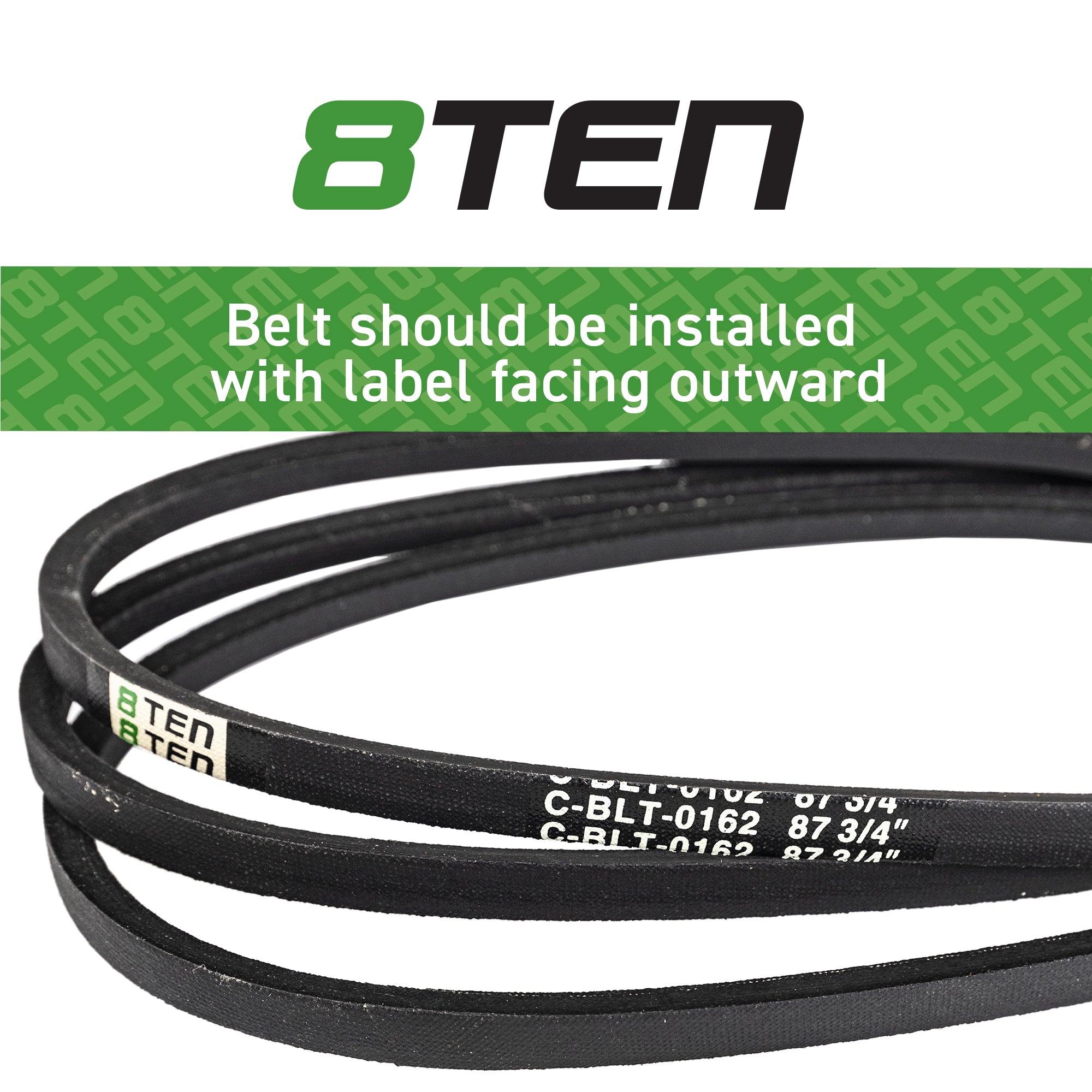 Drive Belt For Poulan Pro Weed Eater 178138 | 8TEN