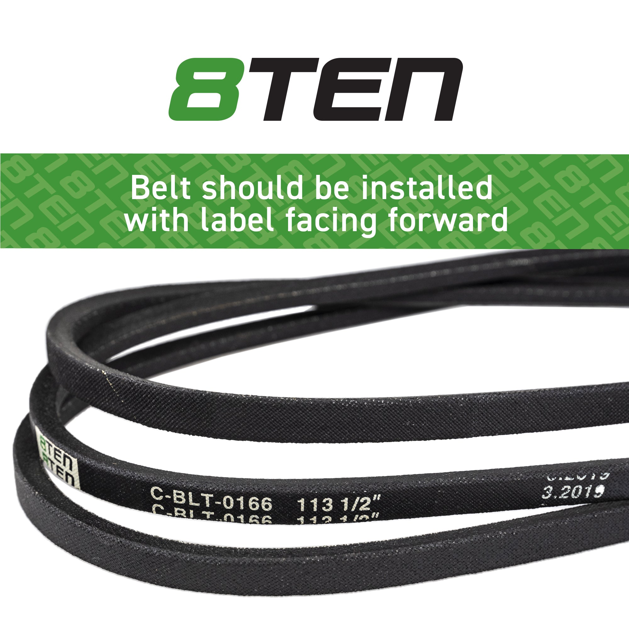 8TEN Deck Belt 119-8819 119-8819-SL