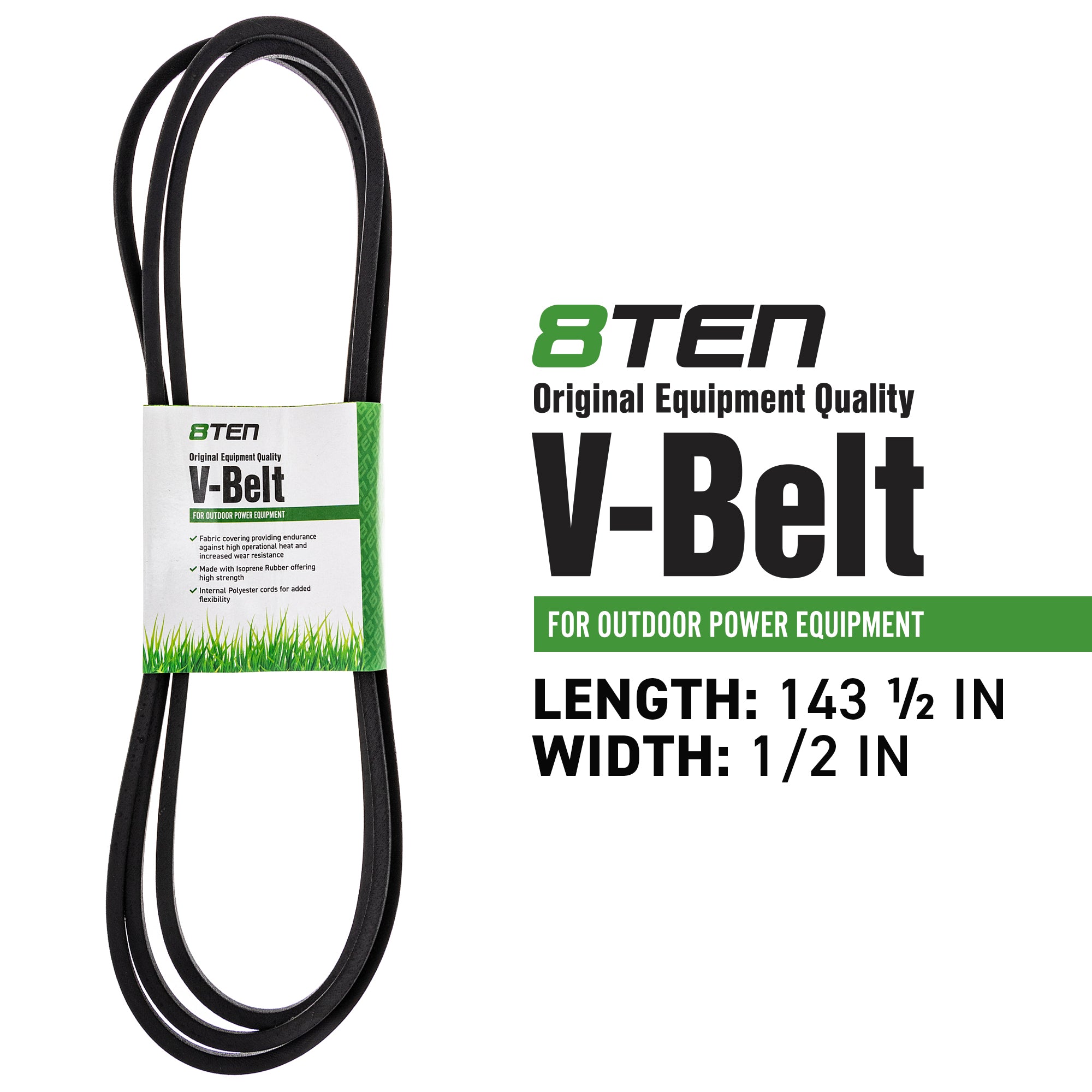 8TEN 810-CBL2392T Deck Belt for Stens John Deere S2546 S2046 2046HV