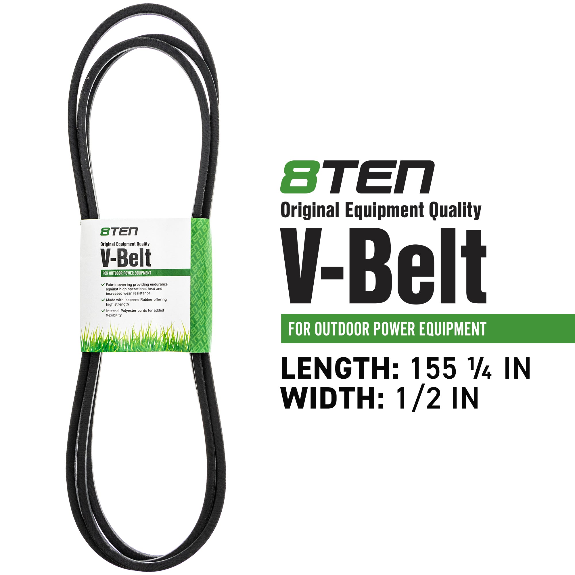 8TEN 810-CBL2301T Deck Belt for Stens Snapper MTD Cub Cadet
