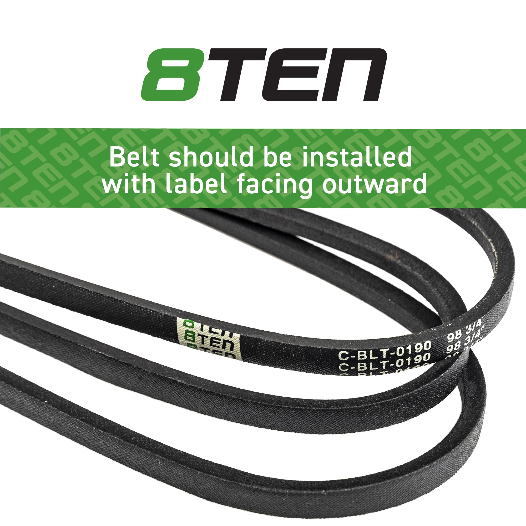 Drive Belt For Roper AYP 110883X | 8TEN
