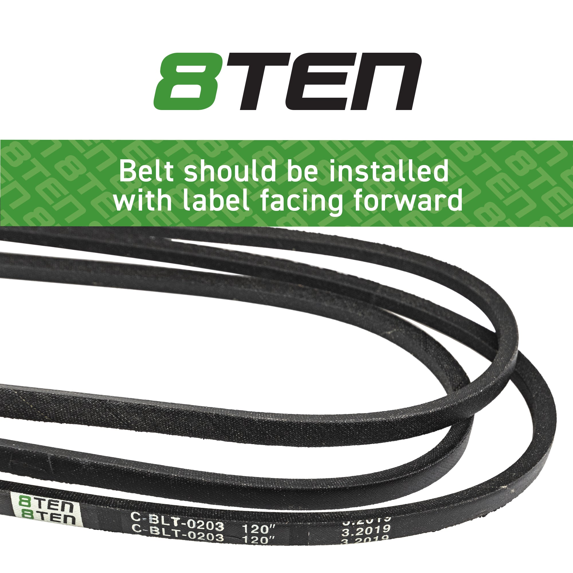 Deck Belt For 1668066 | 8TEN