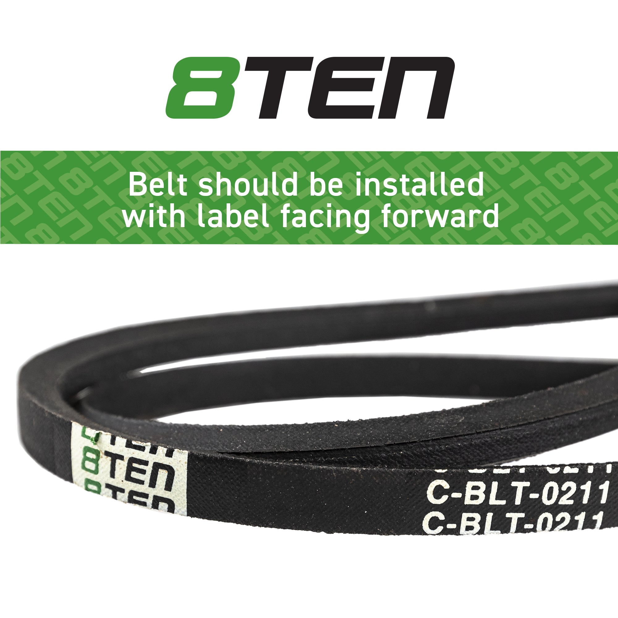 Drive Belt For Troy-Bilt White Outdoor 1770334 | 8TEN