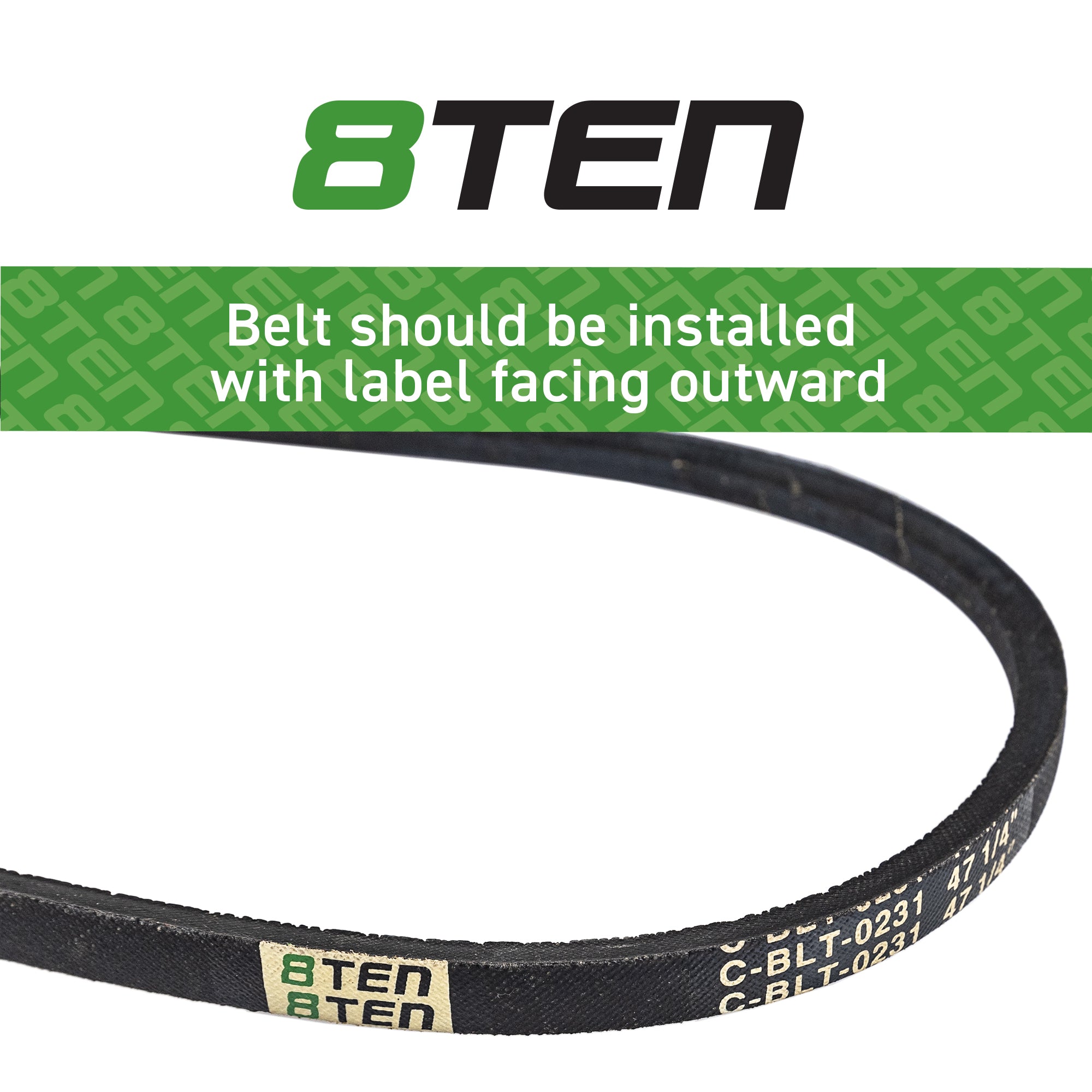 8TEN Drive Belt 710216 037X66MA 37X66 37X66MA