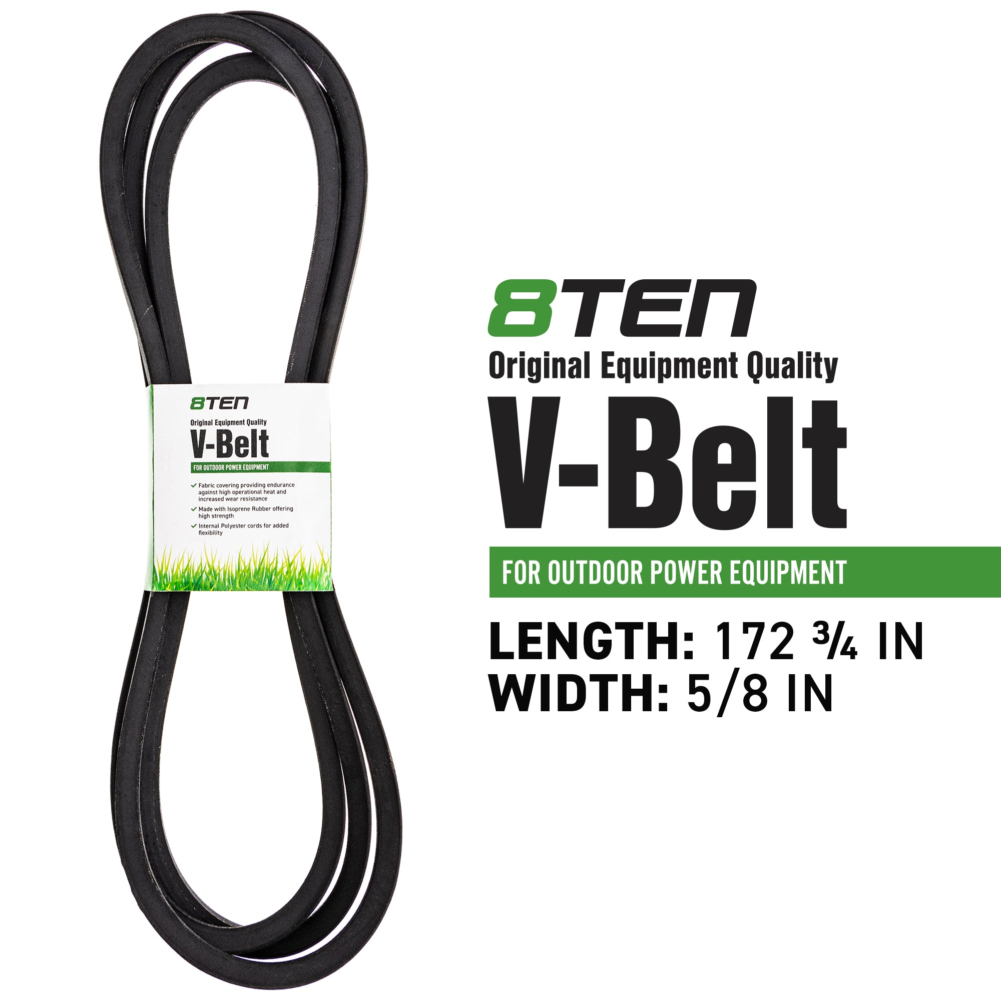 8TEN 810-CBL2476T Deck Drive Belt for zOTHER Stens Snapper Toro