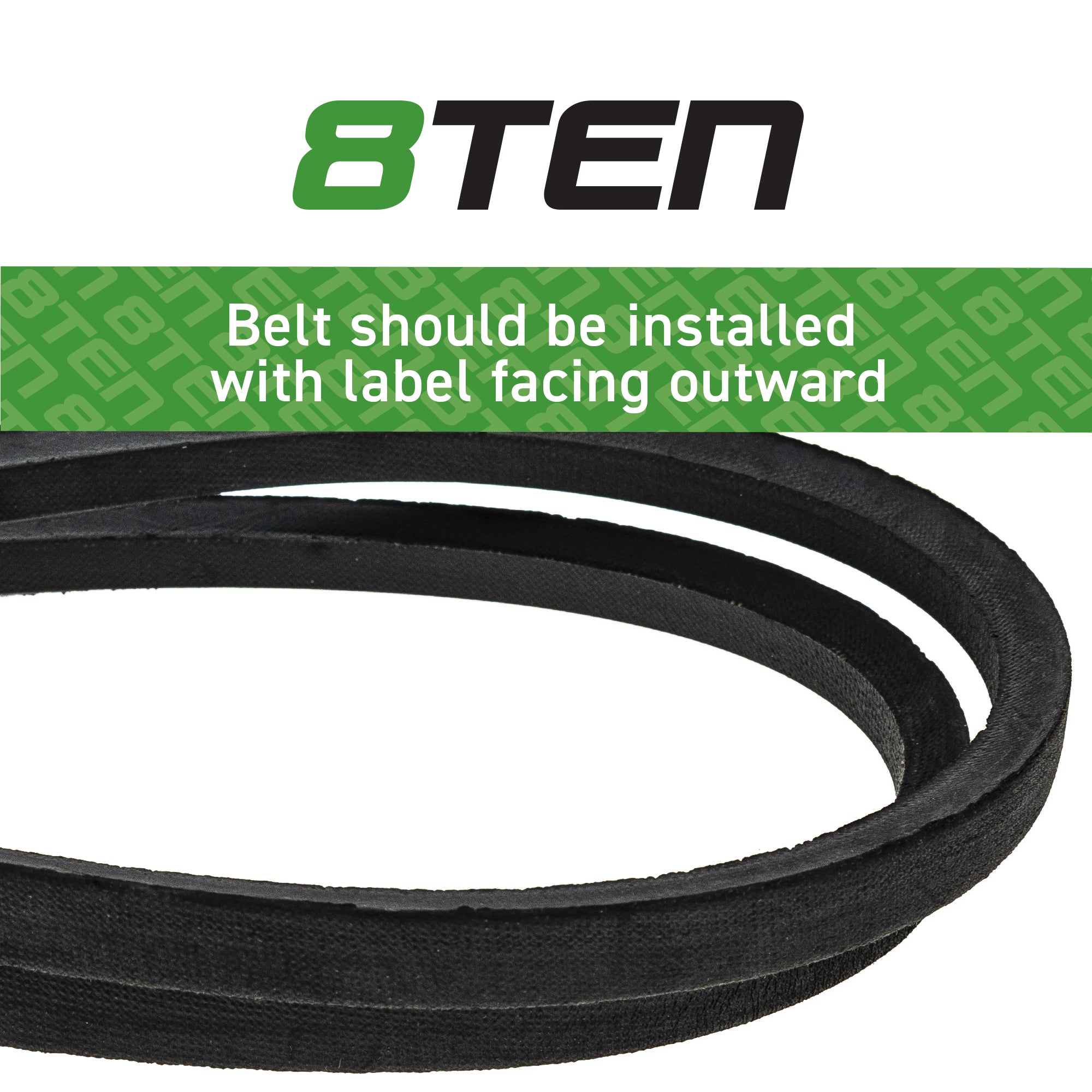 8TEN Deck Belt 37X18 126576 1607812 1603077 108209