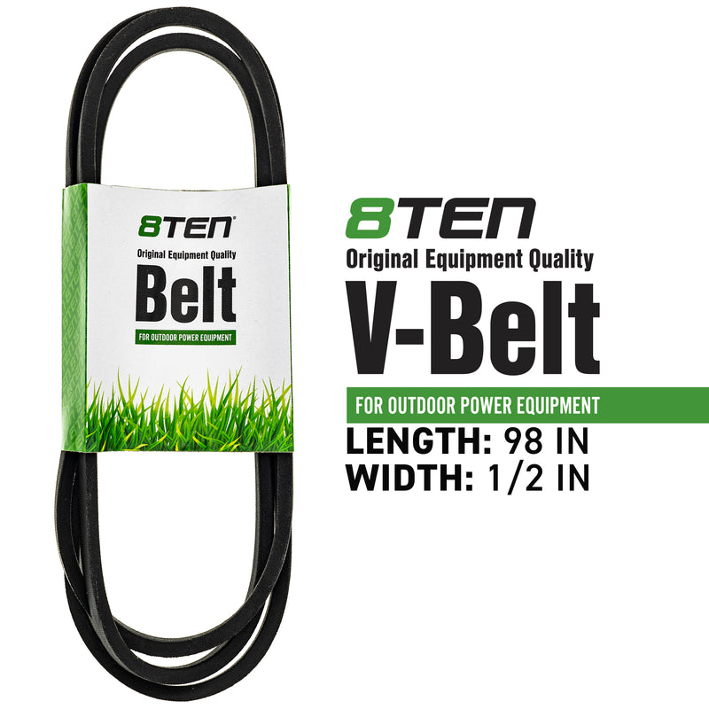 8TEN 810-CBL2482T Drive Belt for zOTHER Toro Exmark Stens Snapper