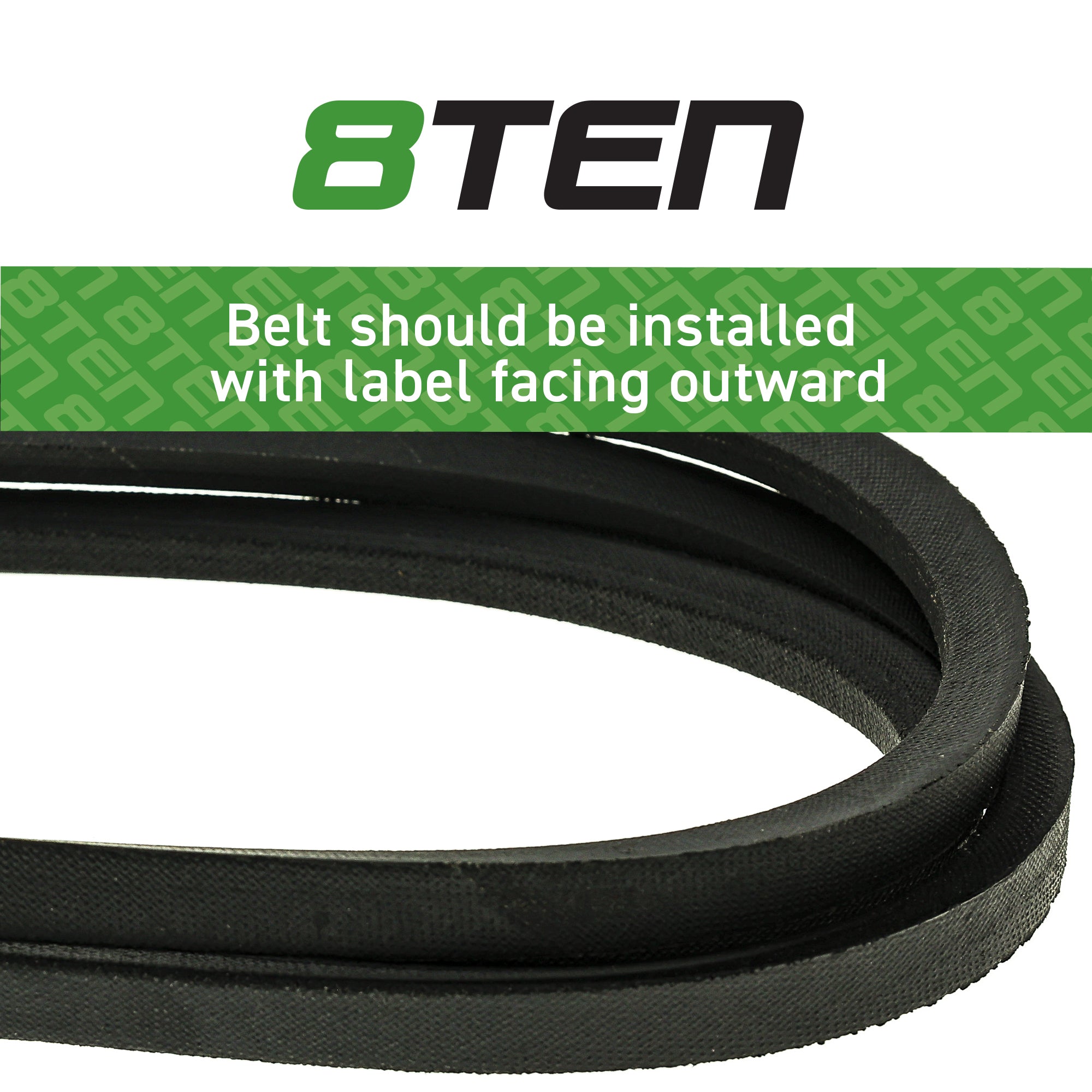 Drive Belt For MTD Cub Cadet White Outdoor 1716854SM | 8TEN