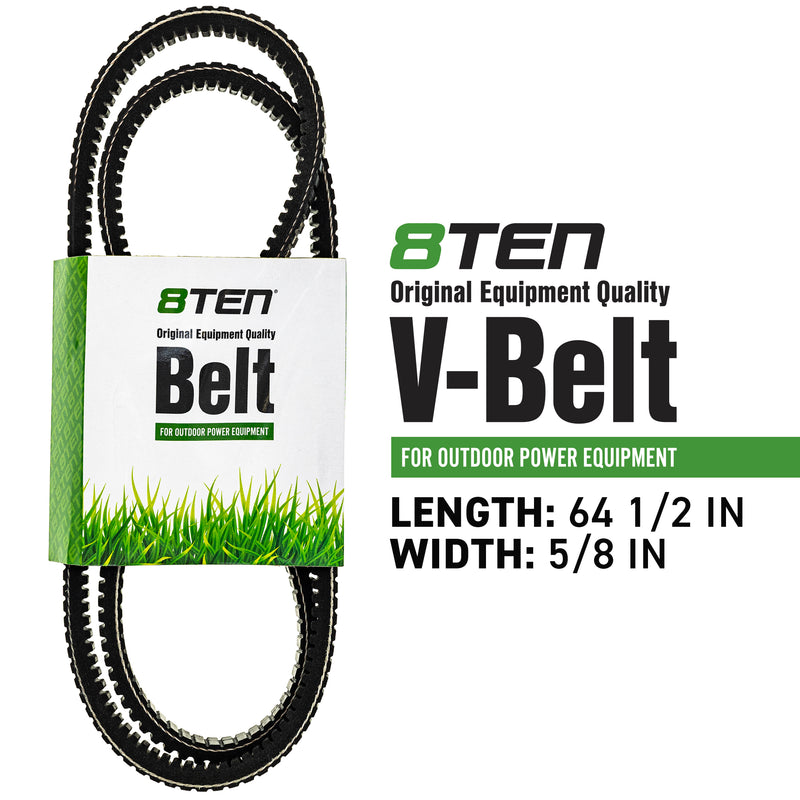 8TEN 810-CBL2487T Cogged Deck Belt for zOTHER Oregon John Deere