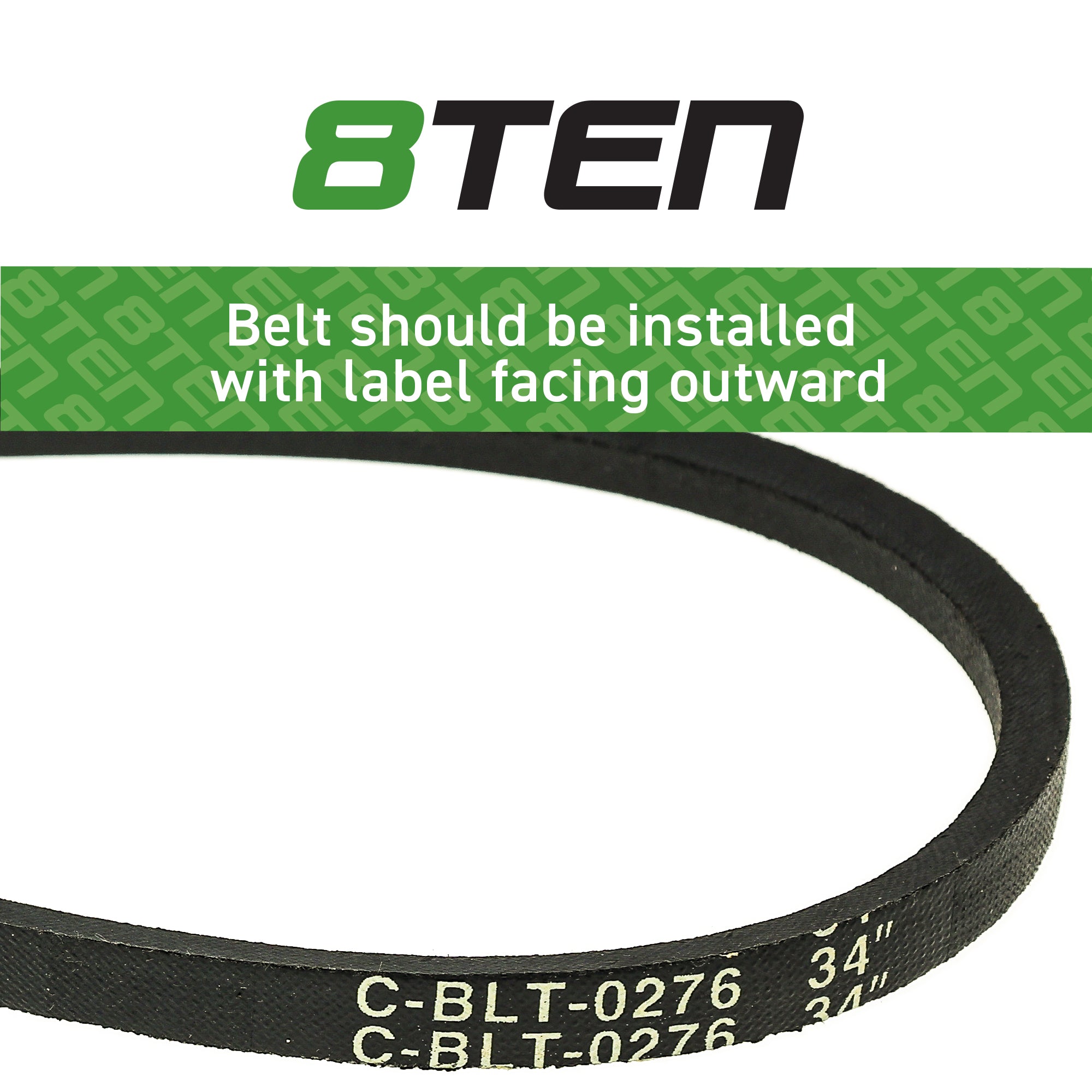 Drive Belt For Ariens Gravely 07206600 | 8TEN
