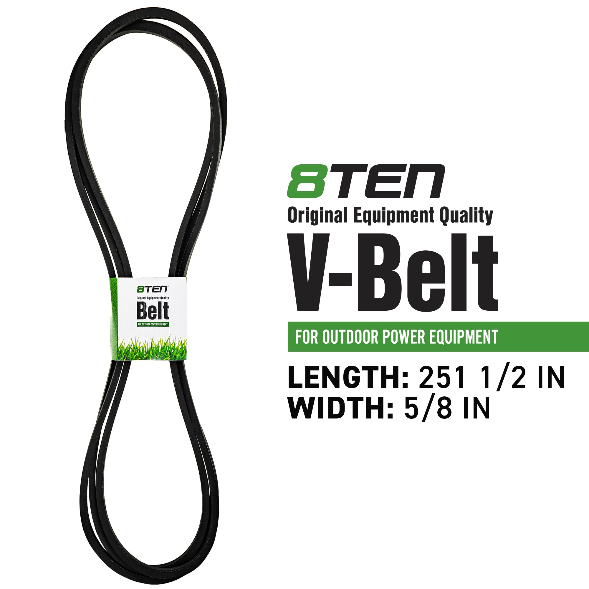 8TEN 810-CBL2490T Drive Belt for zOTHER Oregon BAD BOY