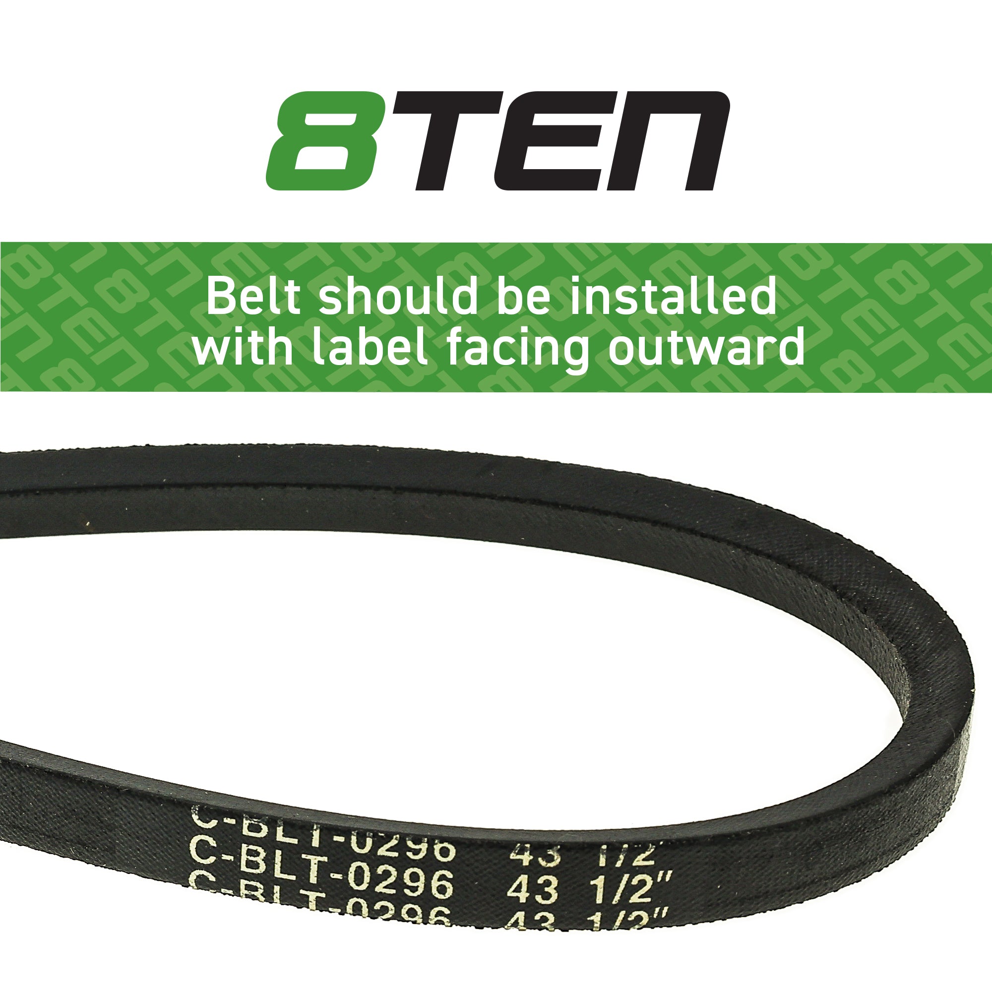 Drive Belt For Troy-Bilt Craftsman 954-05001 | 8TEN