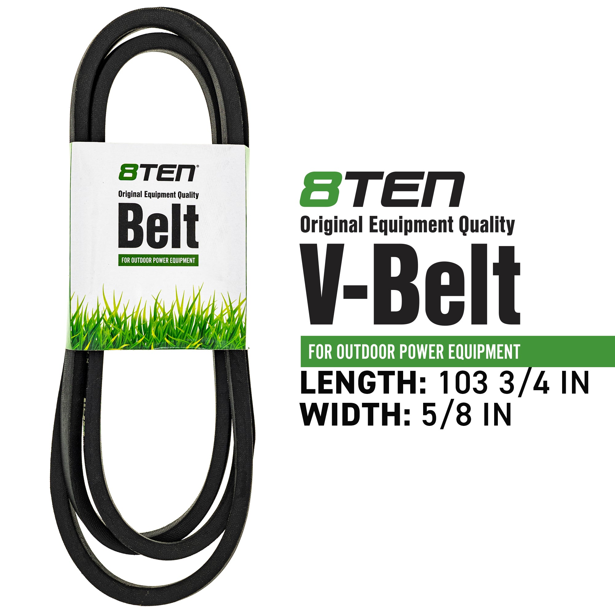 8TEN 810-CBL2552T Drive Belt for zOTHER Toro Exmark John Deere Turf