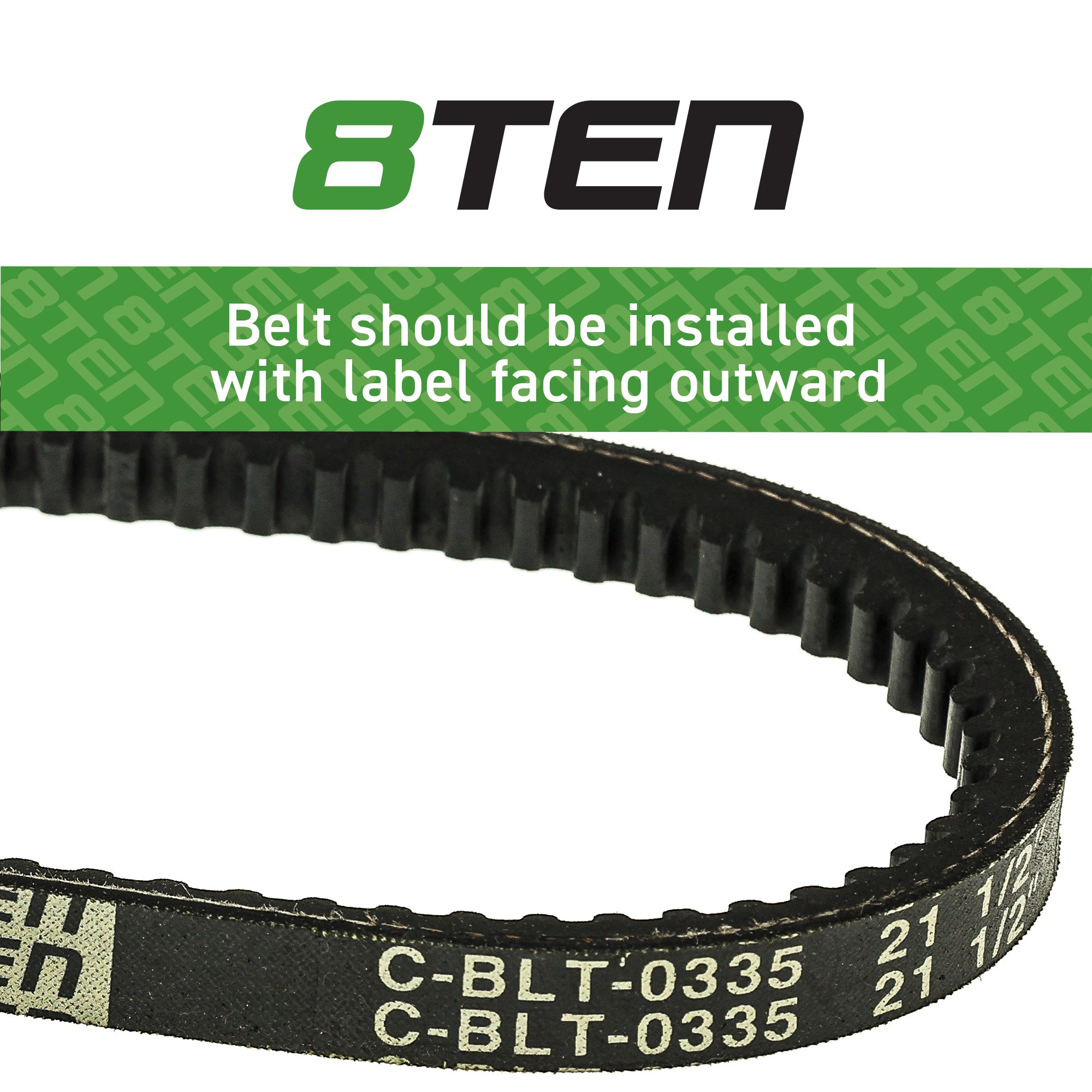 8TEN Drive Belt 110-1790 110-1790-SL