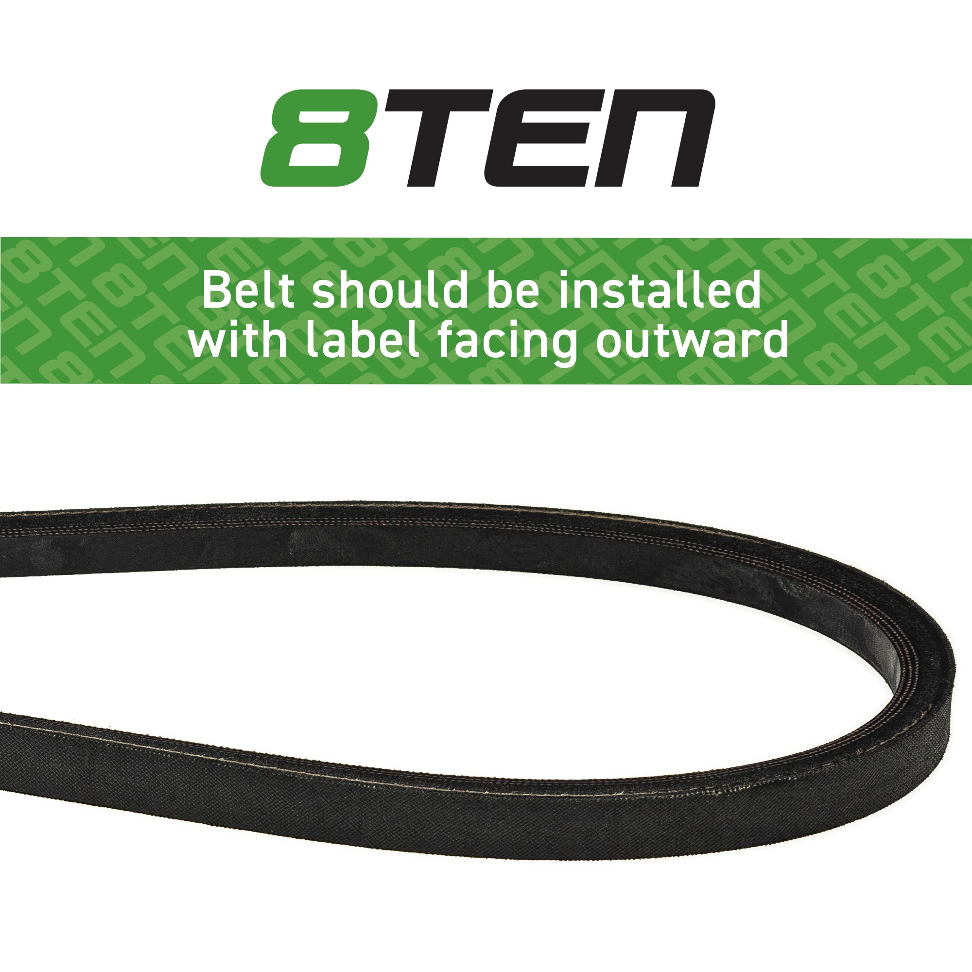 8TEN Drive Belt 07200010 07200011 09296251 07200012