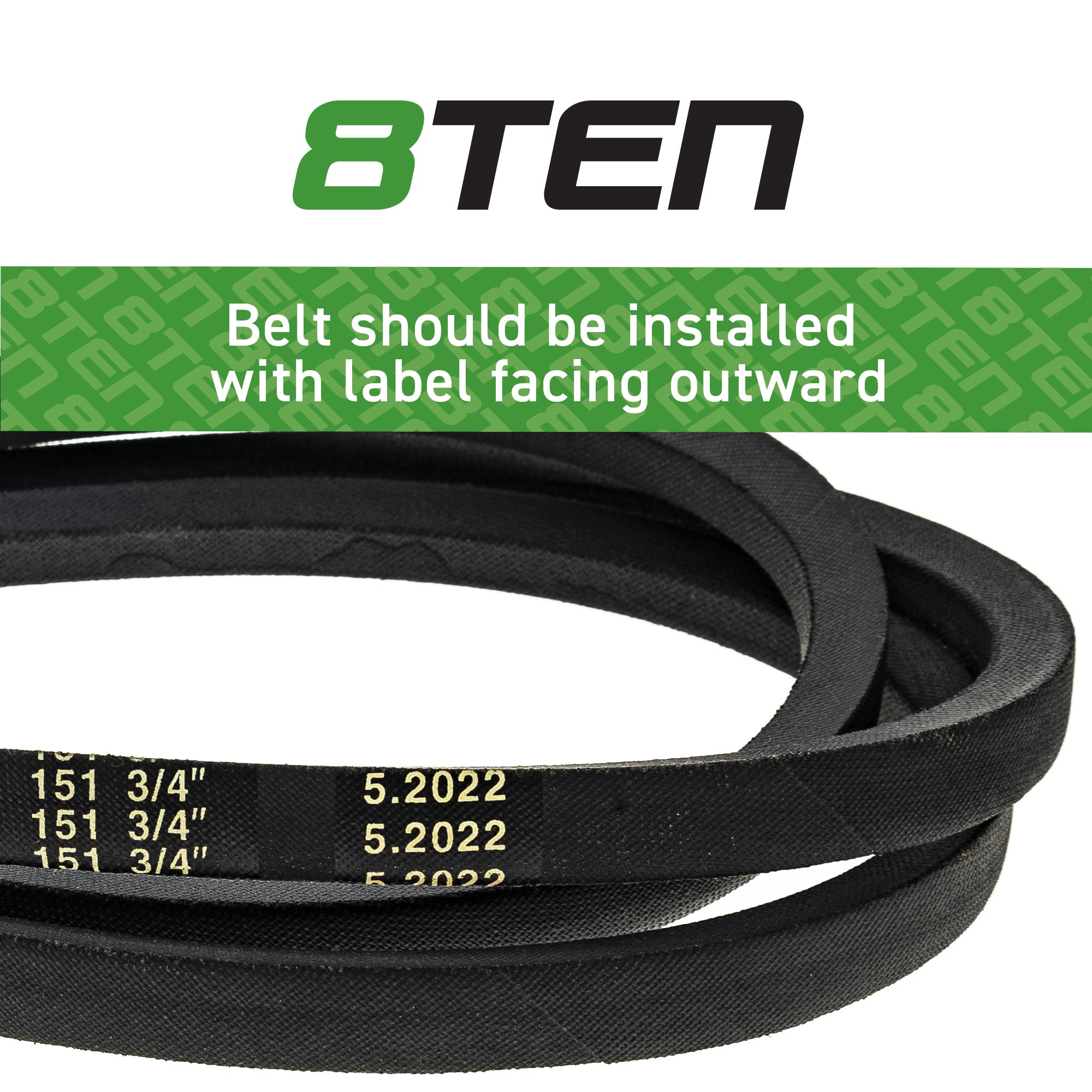 8TEN Drive Belt 041-1490-00 539111949 75-819 539103687